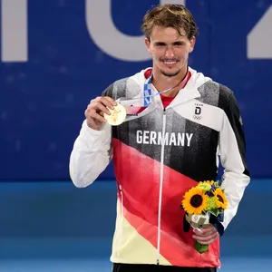 Alexander Zverev mit Goldmedaille