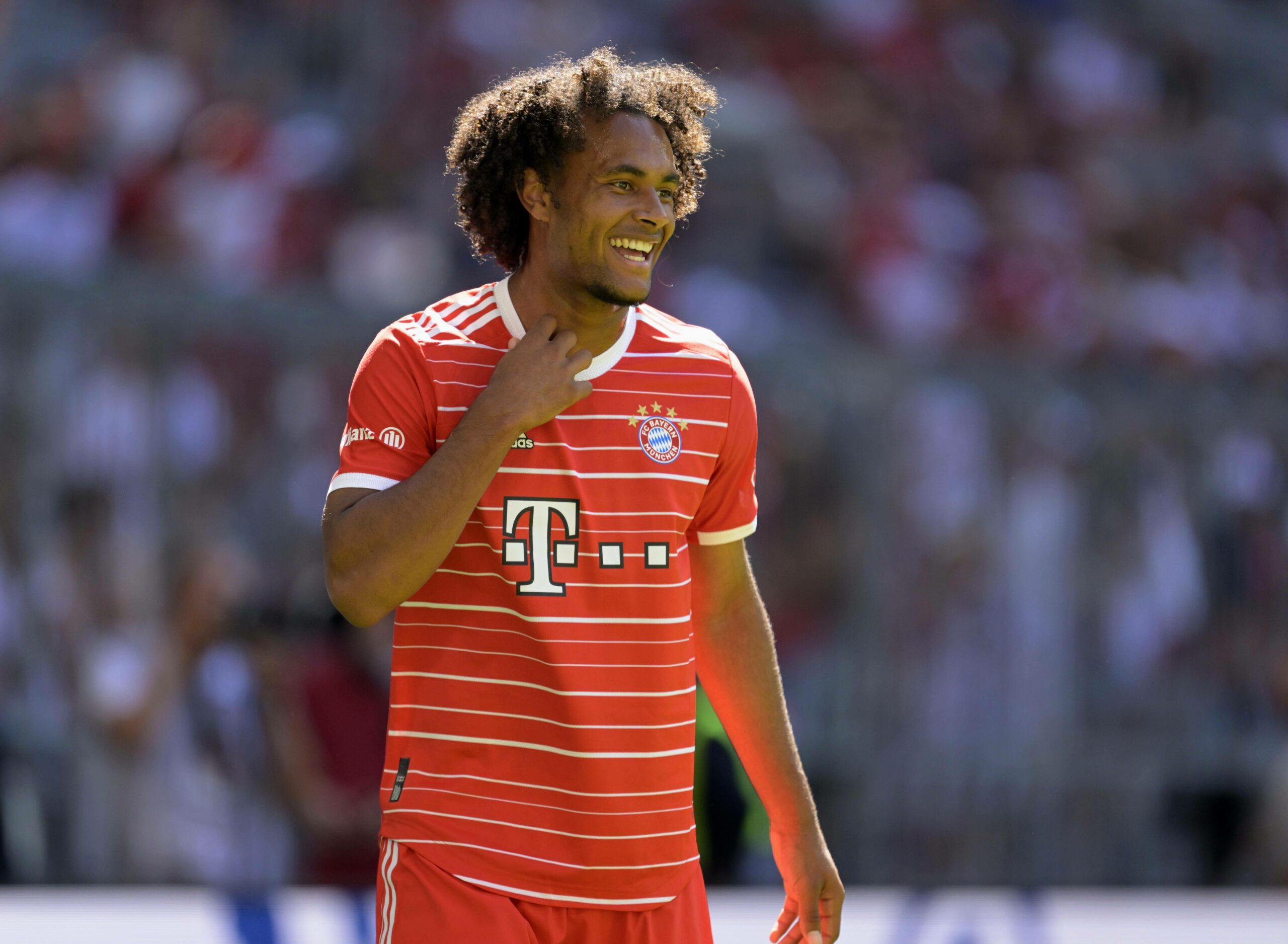 Joshua Zirkzee spielte von 2017 bis 2022 für Bayern München.