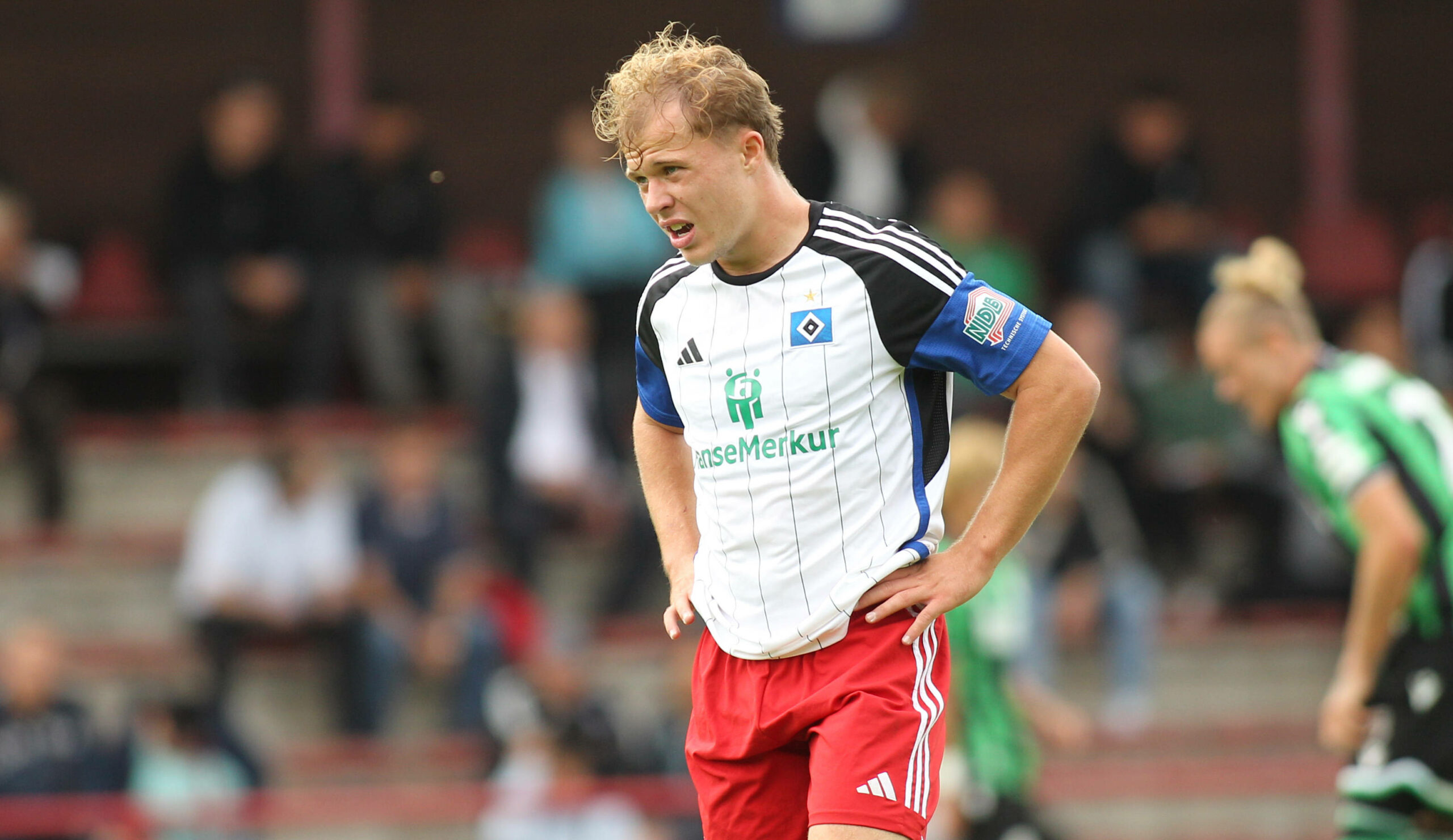 Im HSV-Trikot wurde Tom Sanne in der zurückliegenden Saison mit 24 Treffern Torschützenkönig der Regionalliga Nord.