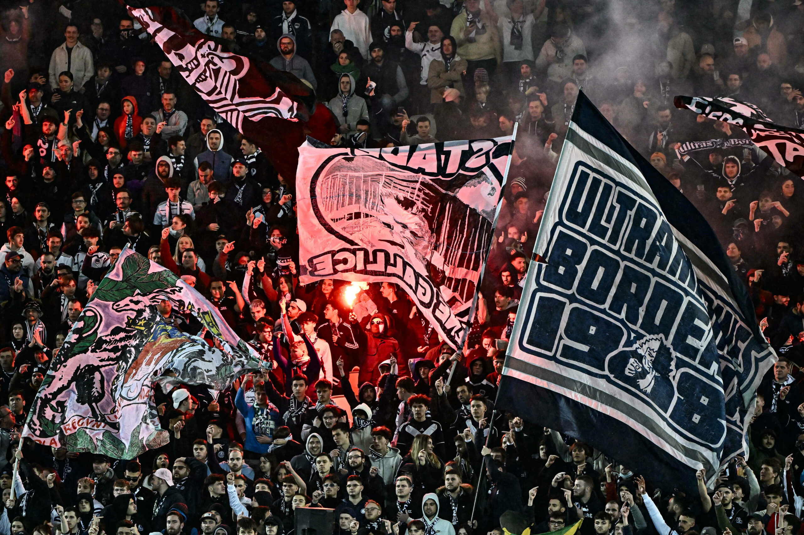 Fans von Girondins Bordeaux