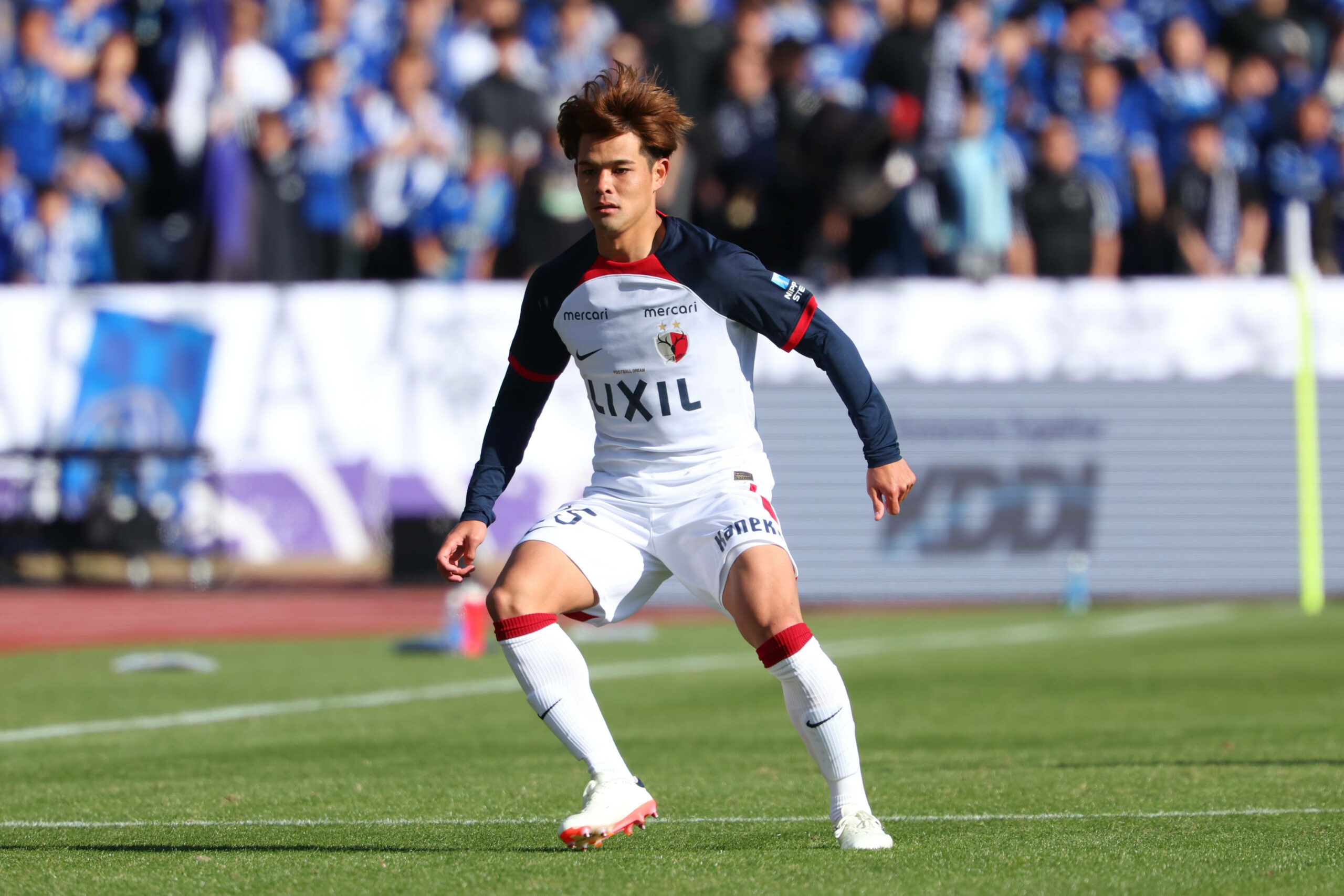 Kaishu Sano im Trikot der Kashima Antlers