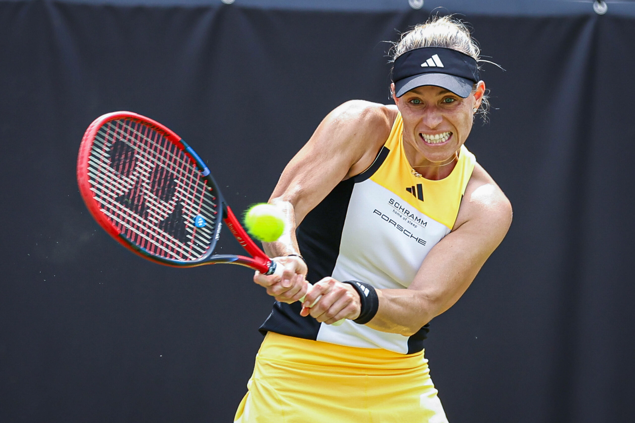 Angelique Kerber beim Tennis-Match in Berlin.