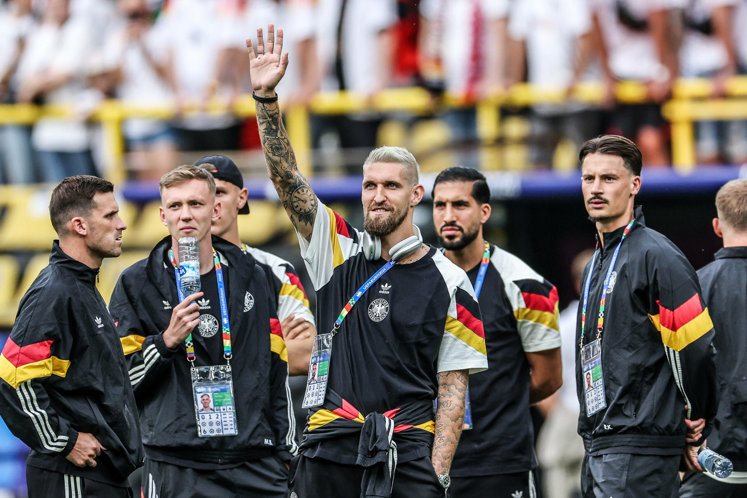 DFB-Team vor Spielbeginn