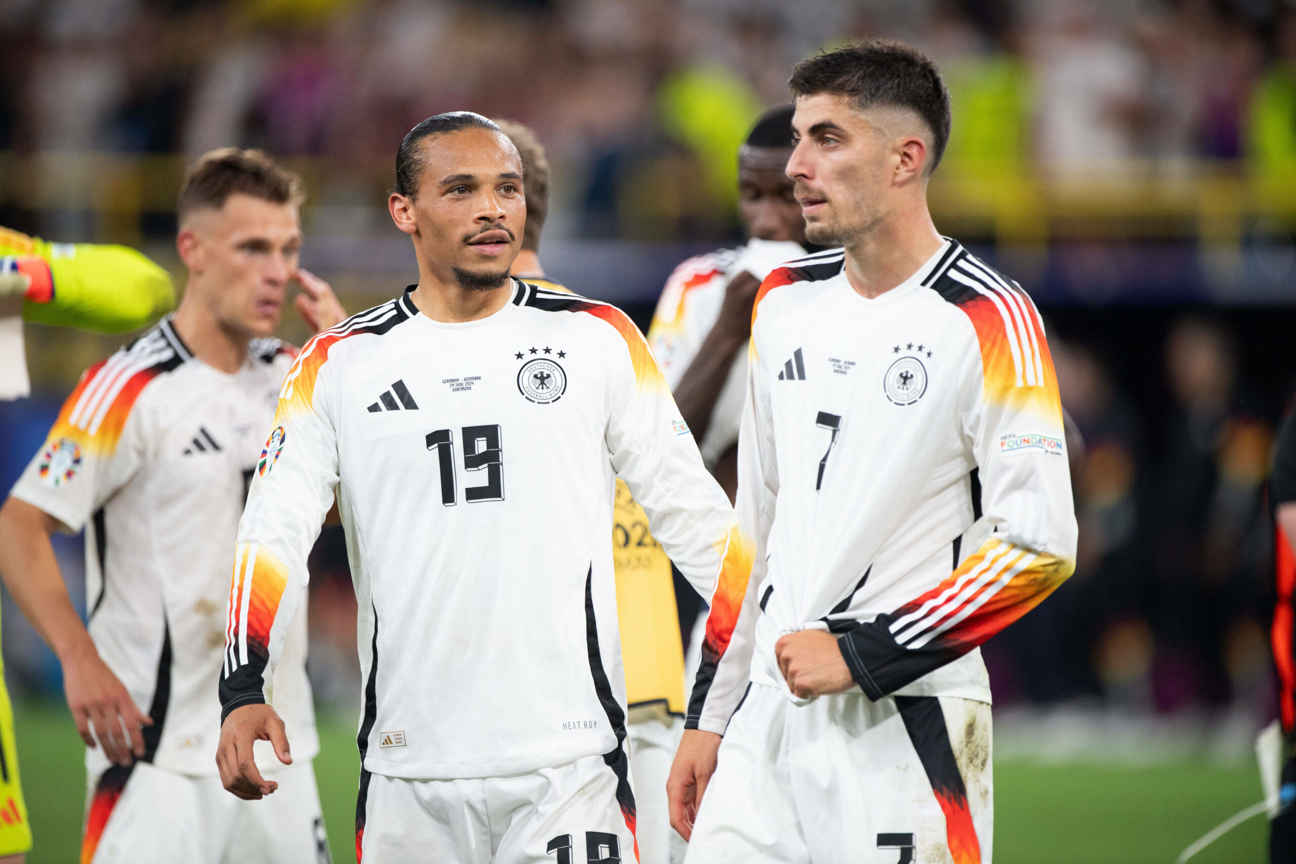 Leroy Sane und Kai Havertz