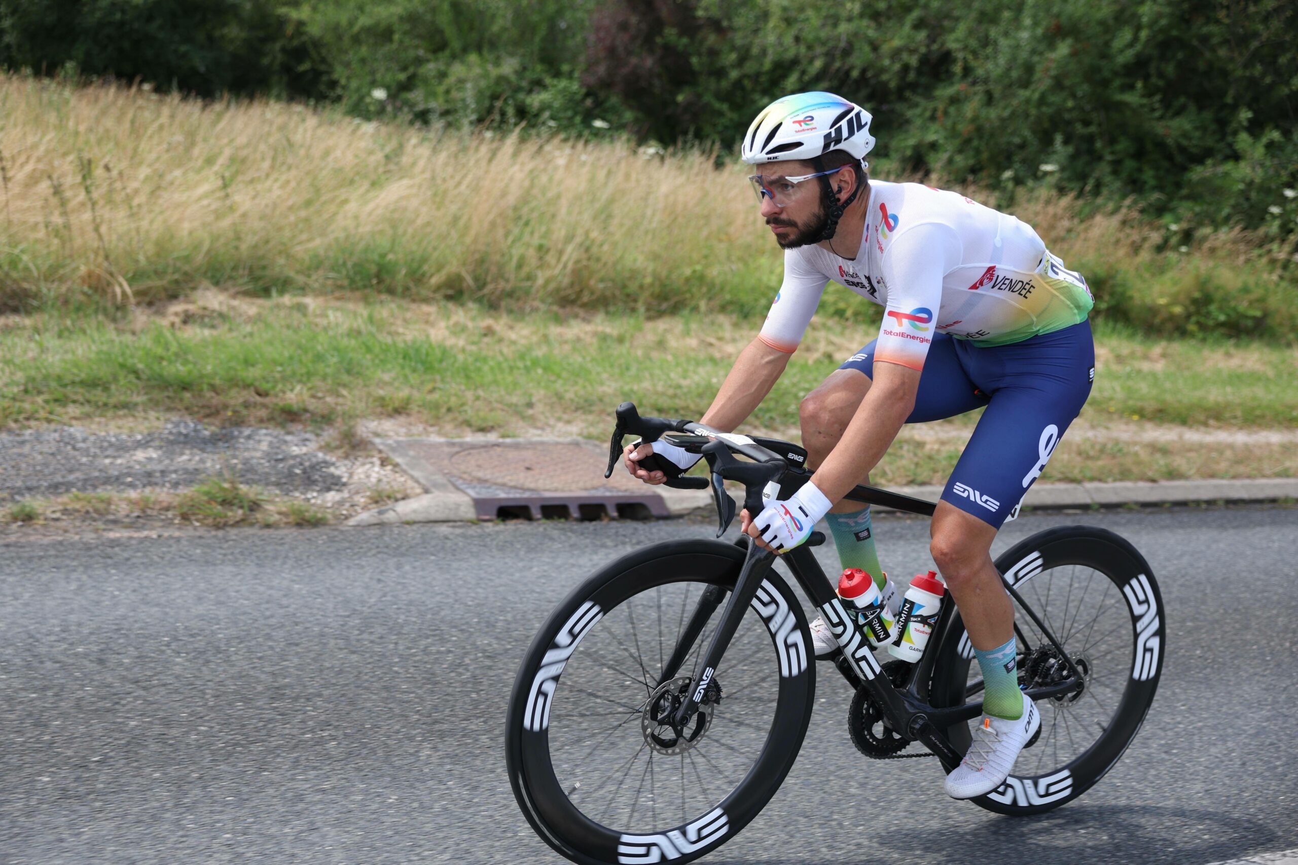 Anthony Turgis auf dem Fahrrad