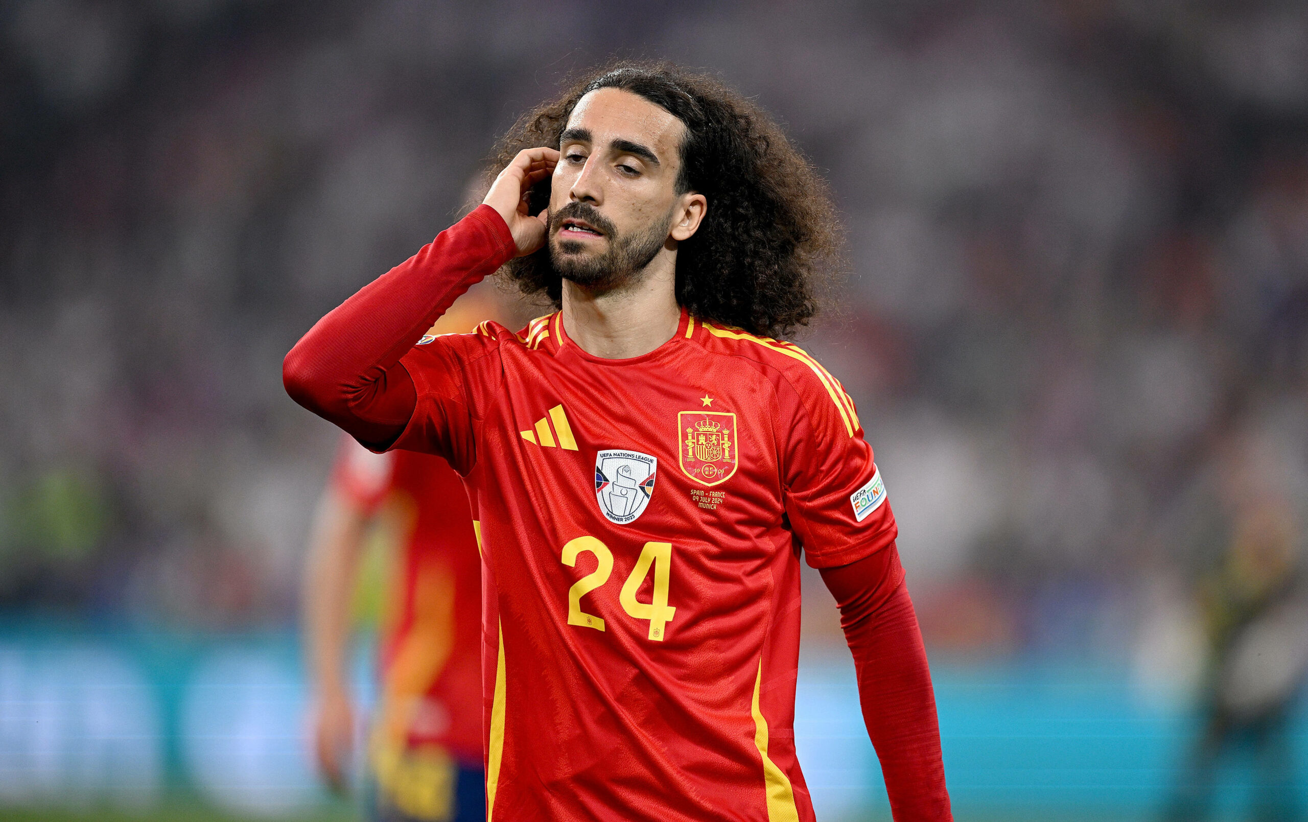 Marc Cucurella bei Spanien