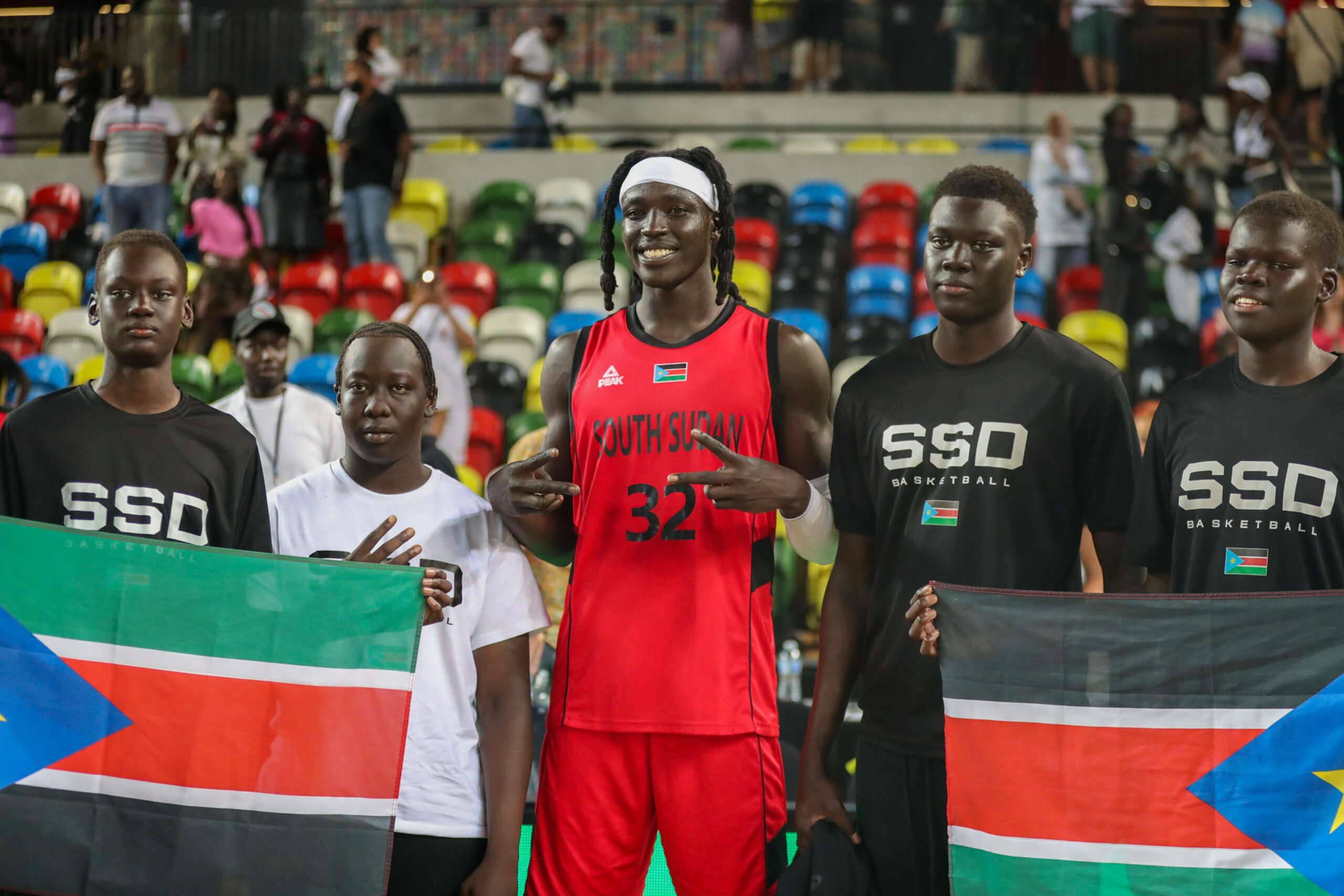 Wenyen Gabriel, südsudanischer Basketballer