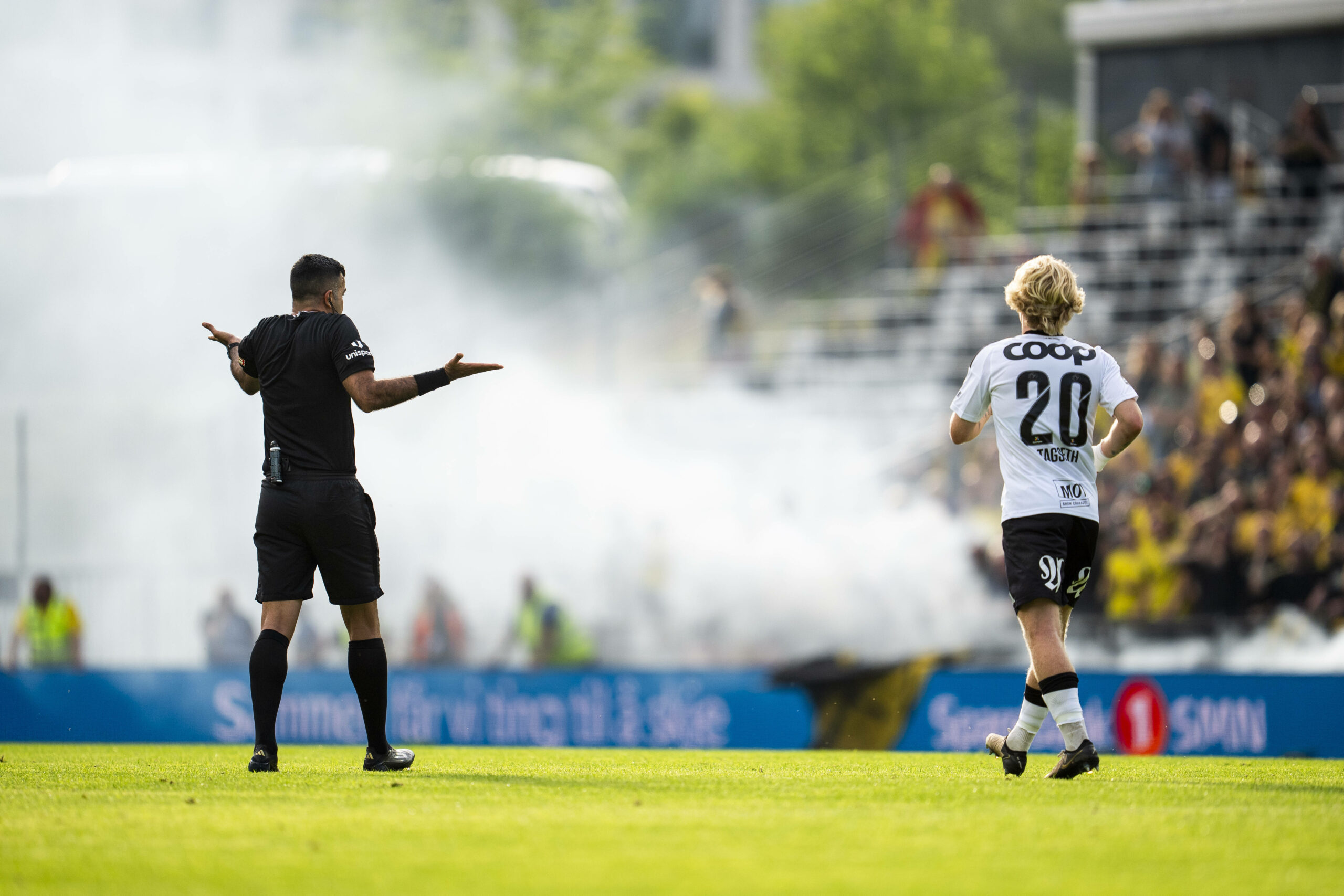 Fan-Proteste in Rosenborg