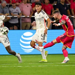 Marcel Hartel in seinem ersten Spiel für St. Louis