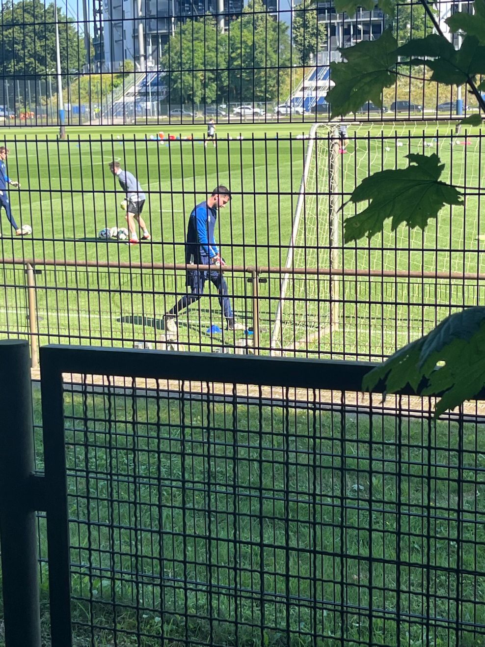 Marko Johansson trainiert bei der U21 des HSV