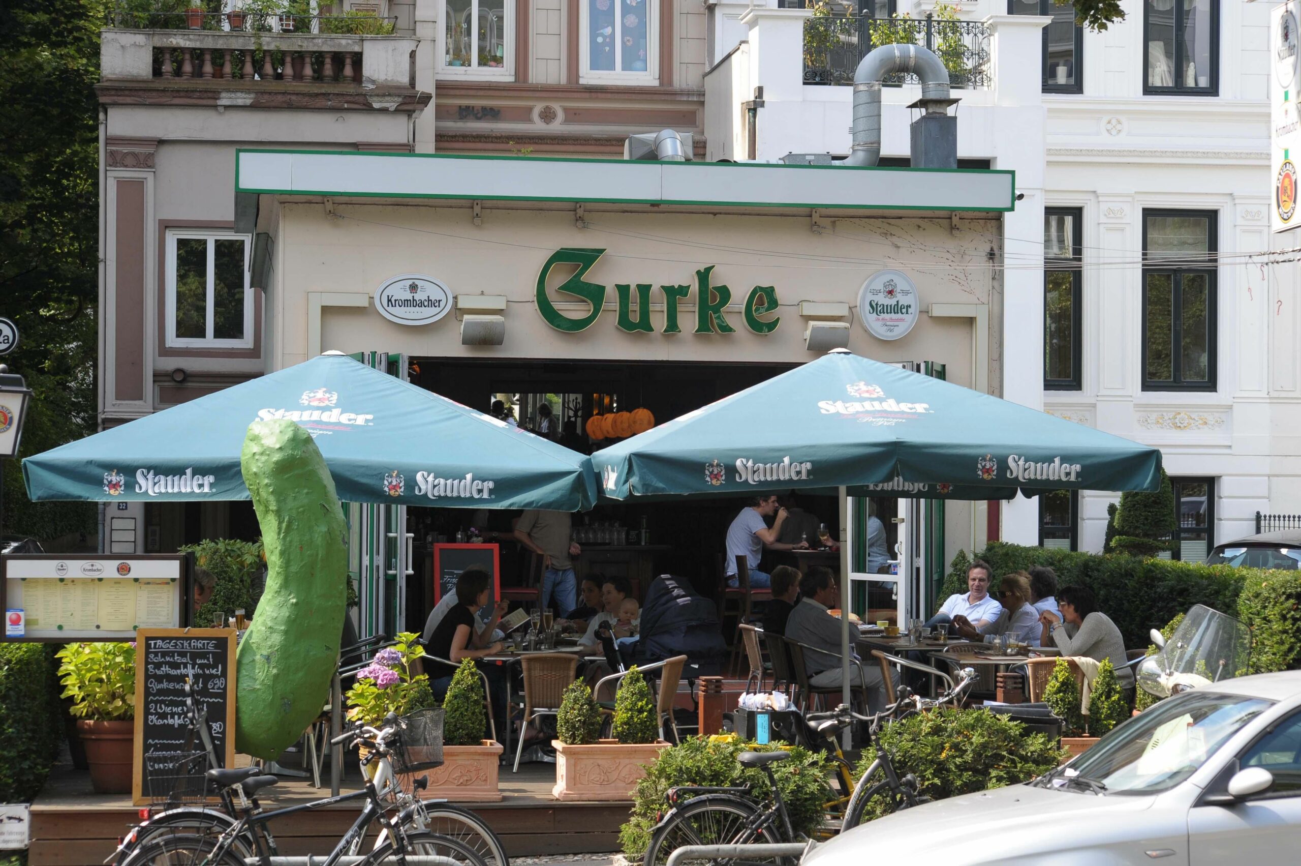 Restaurant Gurke von außen