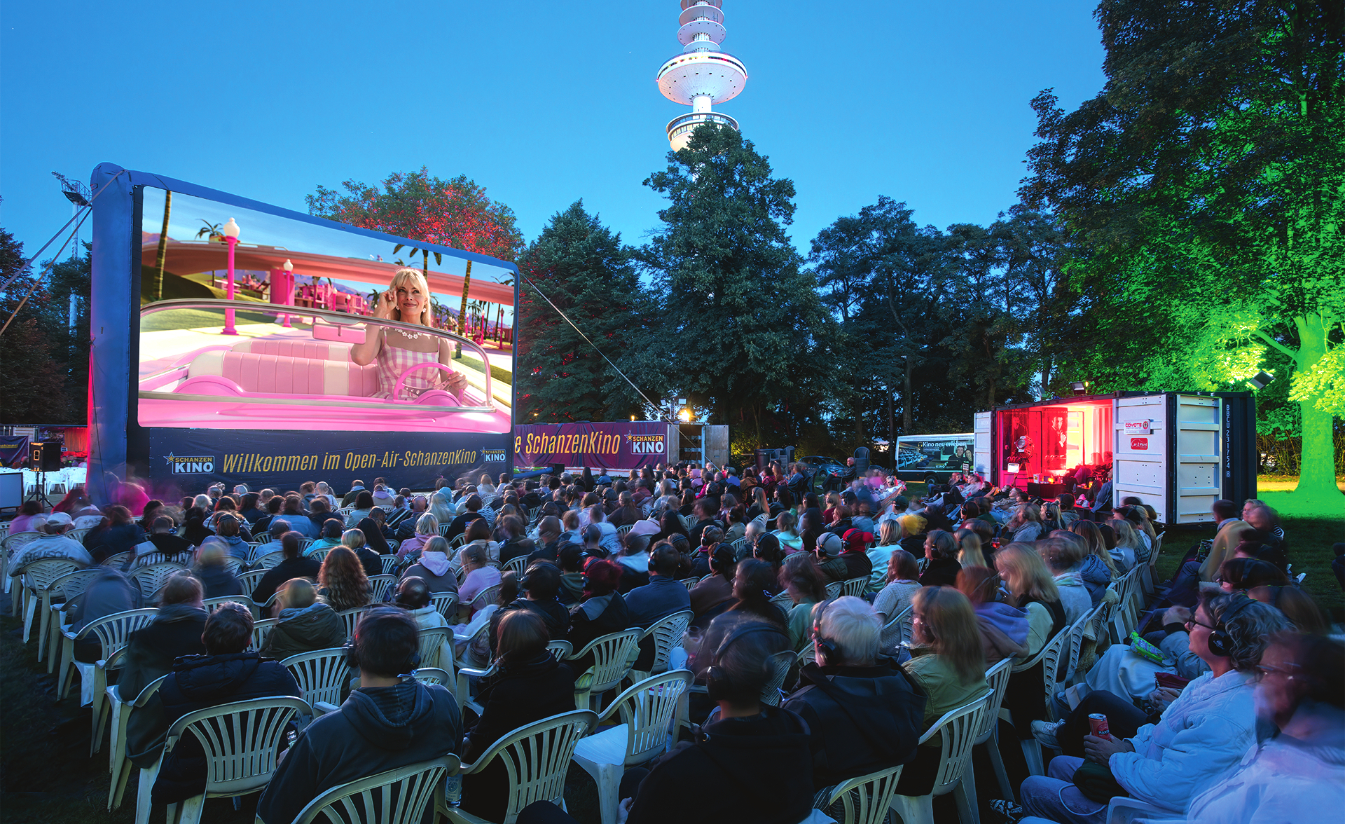 Laue Sommerabende lassen sich wunderbar im Schanzenkino verbringen. (Archivbild)