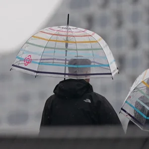Hamburg im Regen.