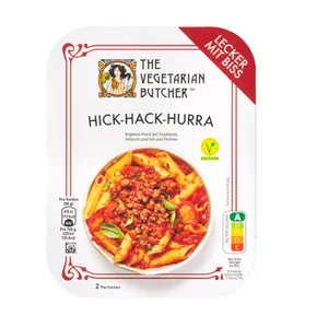 Veganes Hack «Hick-Hack-Hurra» von The Vegetarian Butcher