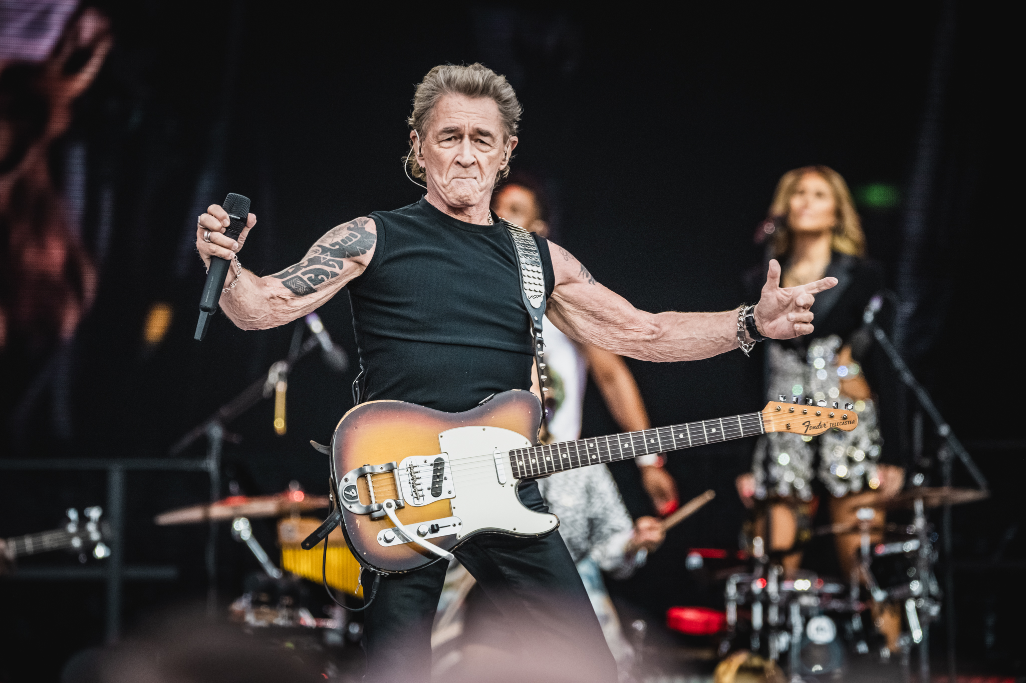 Vor 20.000 Fans fuhr der 74-jährige Peter Maffay eine opulente letzte Show in Hamburg auf.