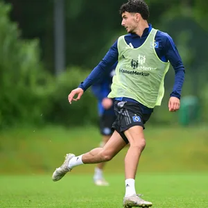 Sommer-Zugang Daniel Elfadli soll beim Test in Neetze sein HSV-Debüt feiern.