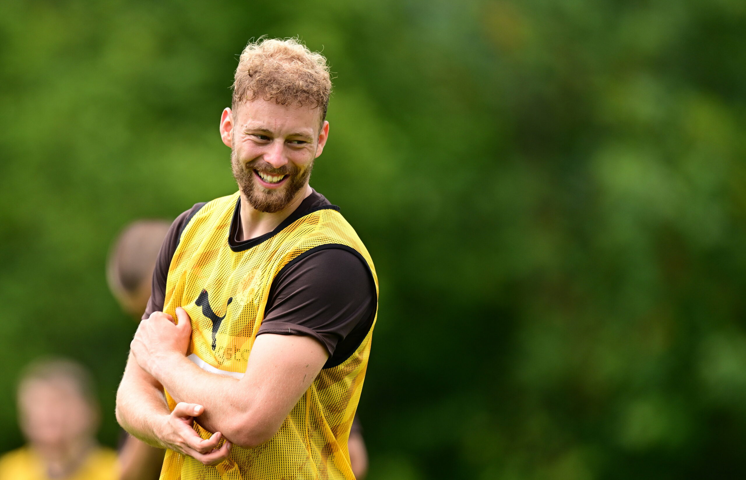 Carlo Boukhalfa absolvierte mit St. Pauli in Scheffau sein zweites Erstliga-Sommertrainingslager.