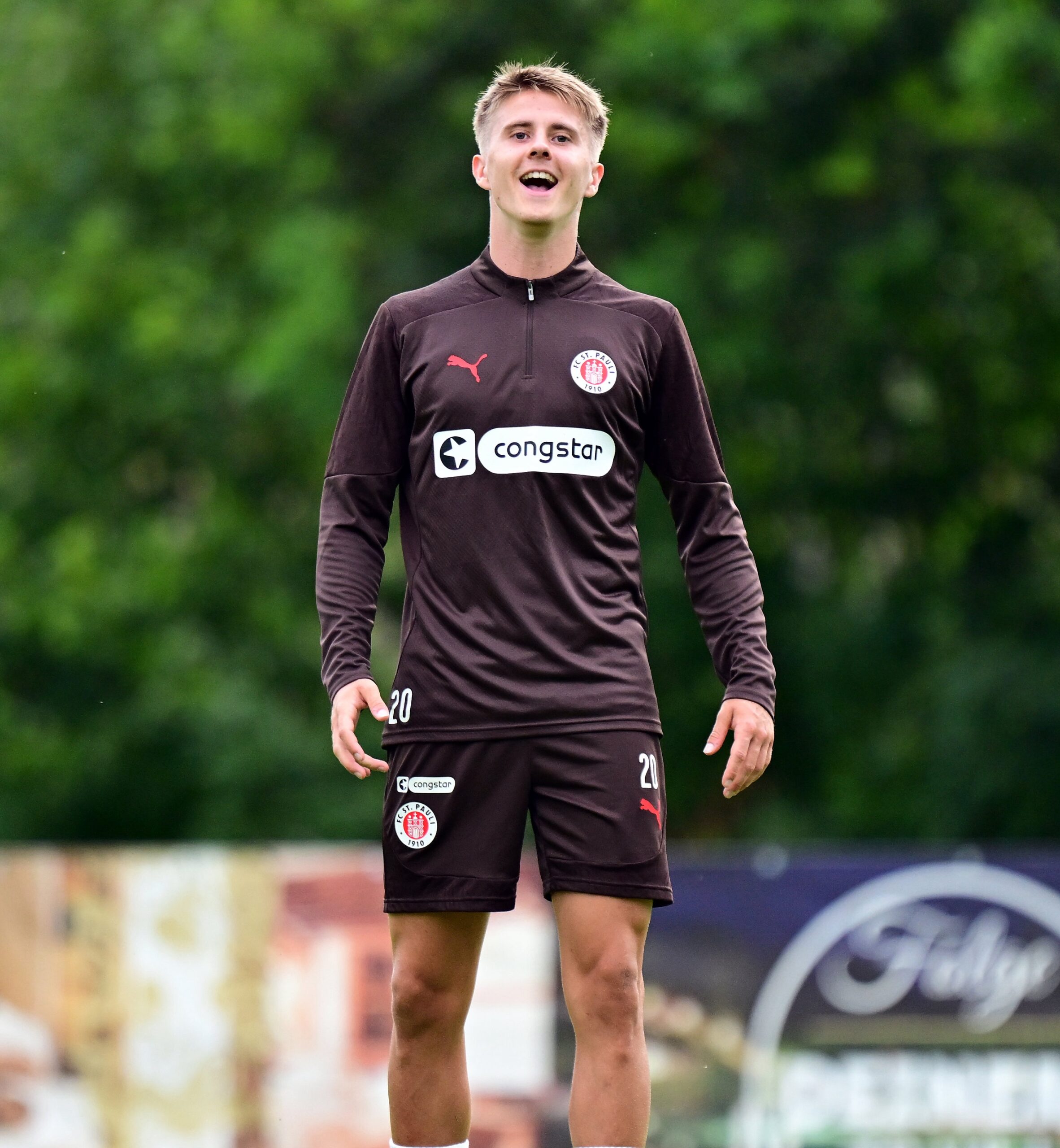 Erik Ahlstrand beim Training in Scheffau