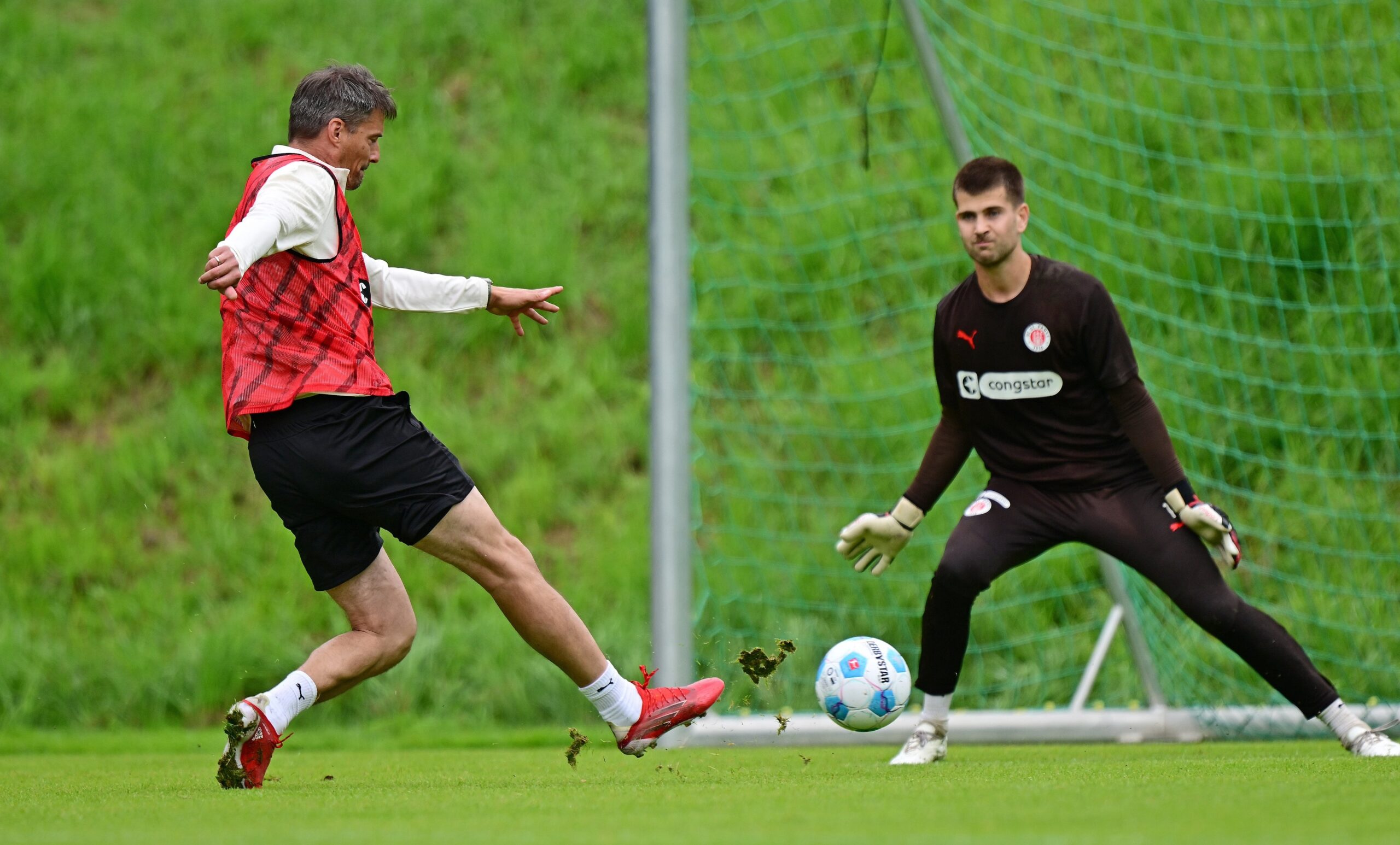 Alexander Blessin gegen Ben Voll im Training