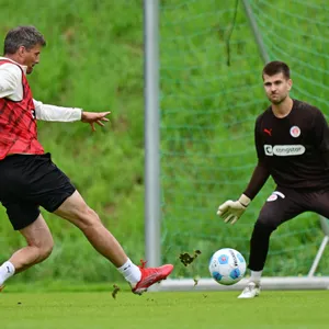 Alexander Blessin gegen Ben Voll im Training