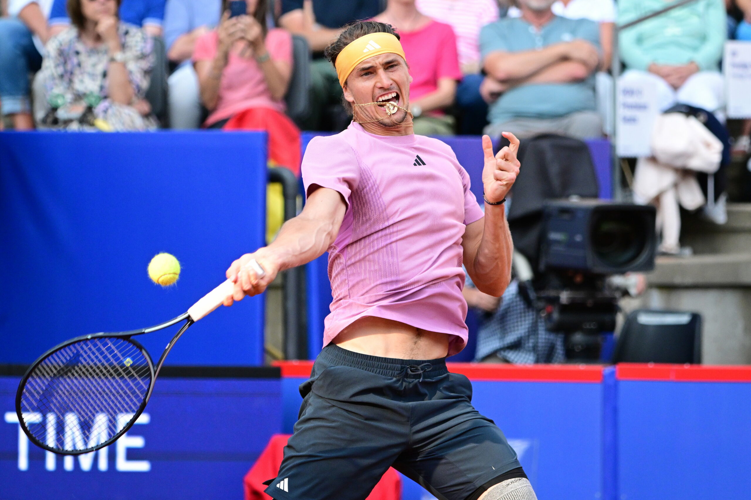 Alexander Zverev am Rothenbaum.