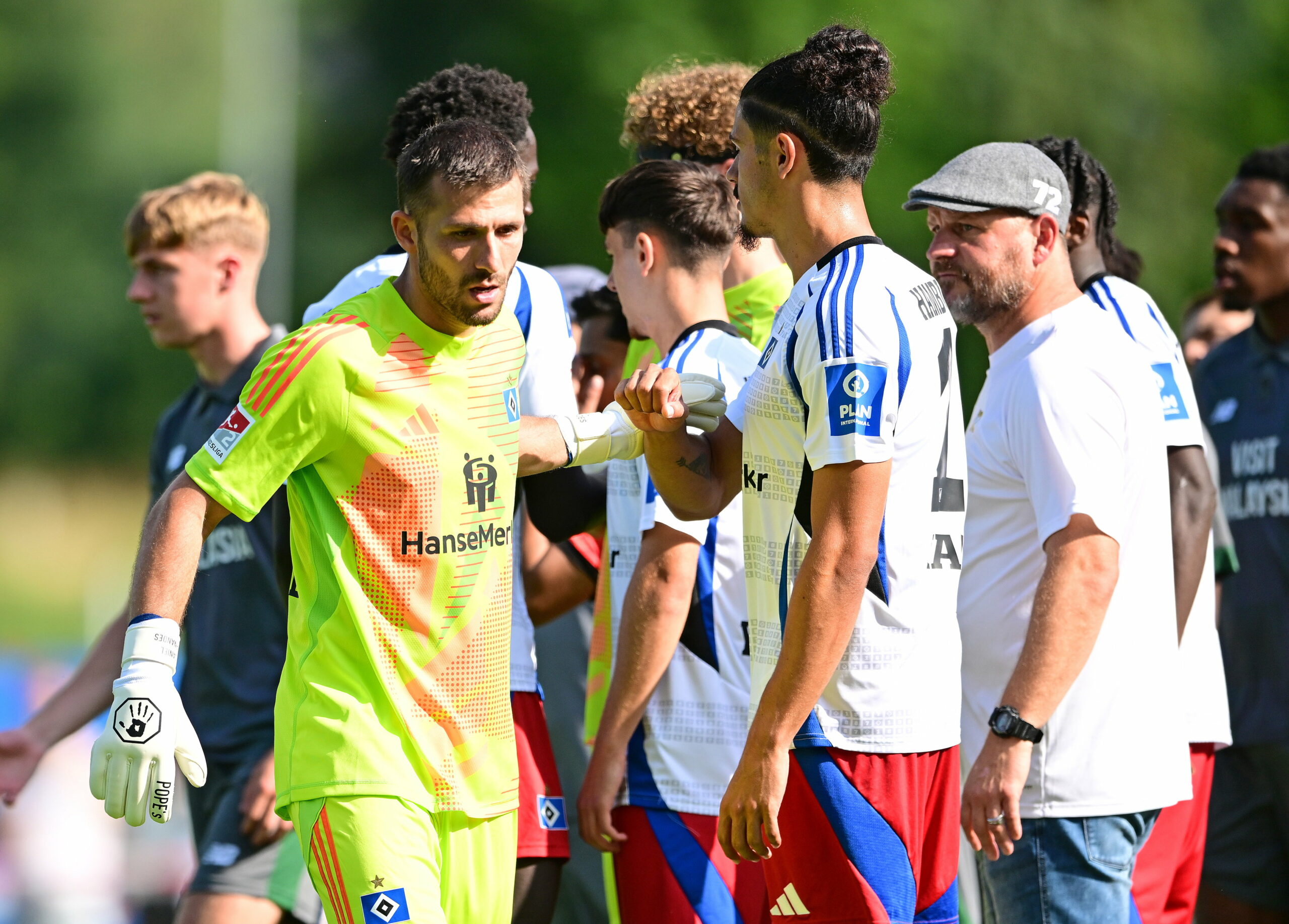 Torhüter Daniel Heuer Fernandes ist beim HSV wieder mittendrin und wird nun auch von Trainer Steffen Baumgart gebraucht.