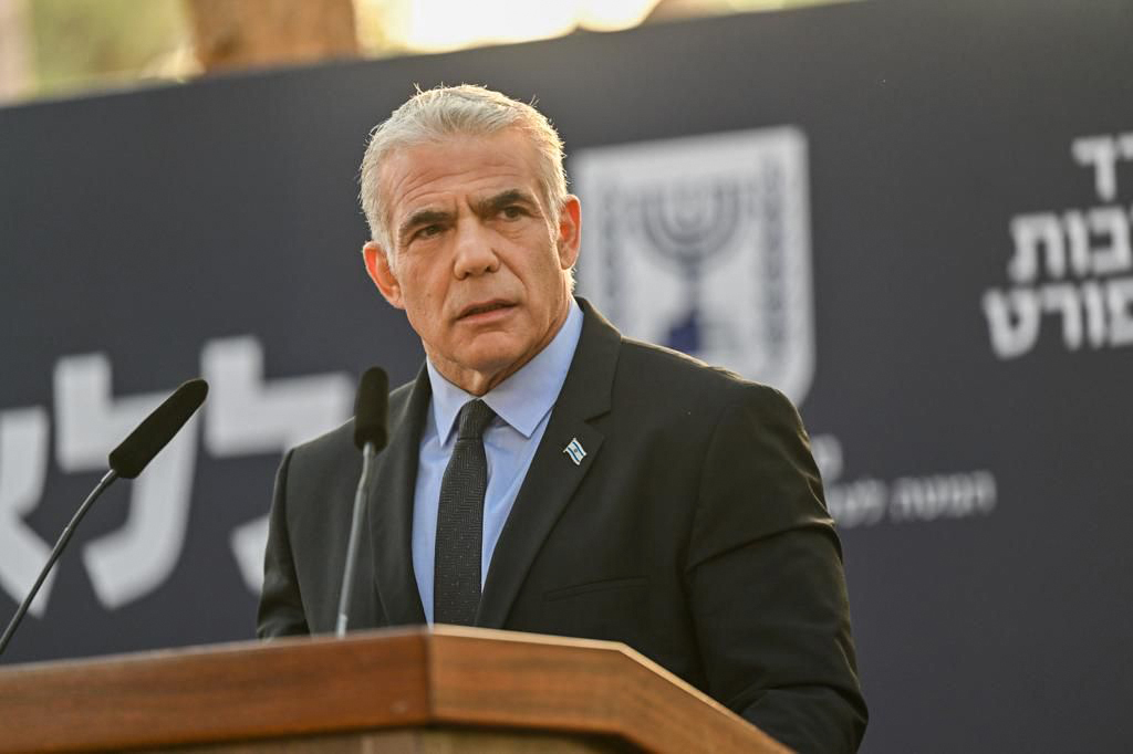 Israels Oppositionsführer Jair Lapid.