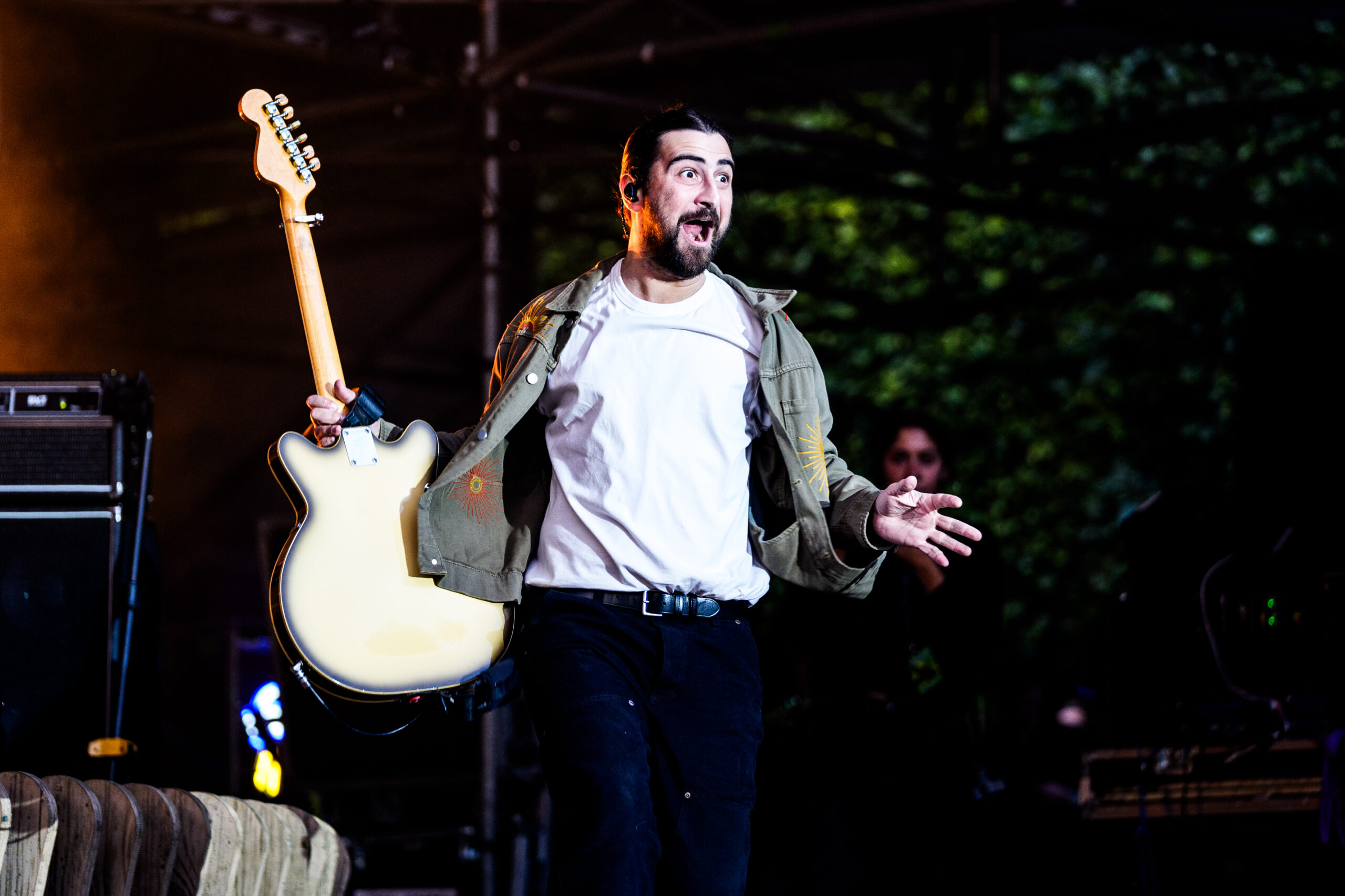 Löste Kreischalarm aus: Noah Kahan auf der Stadtpark-Bühne.