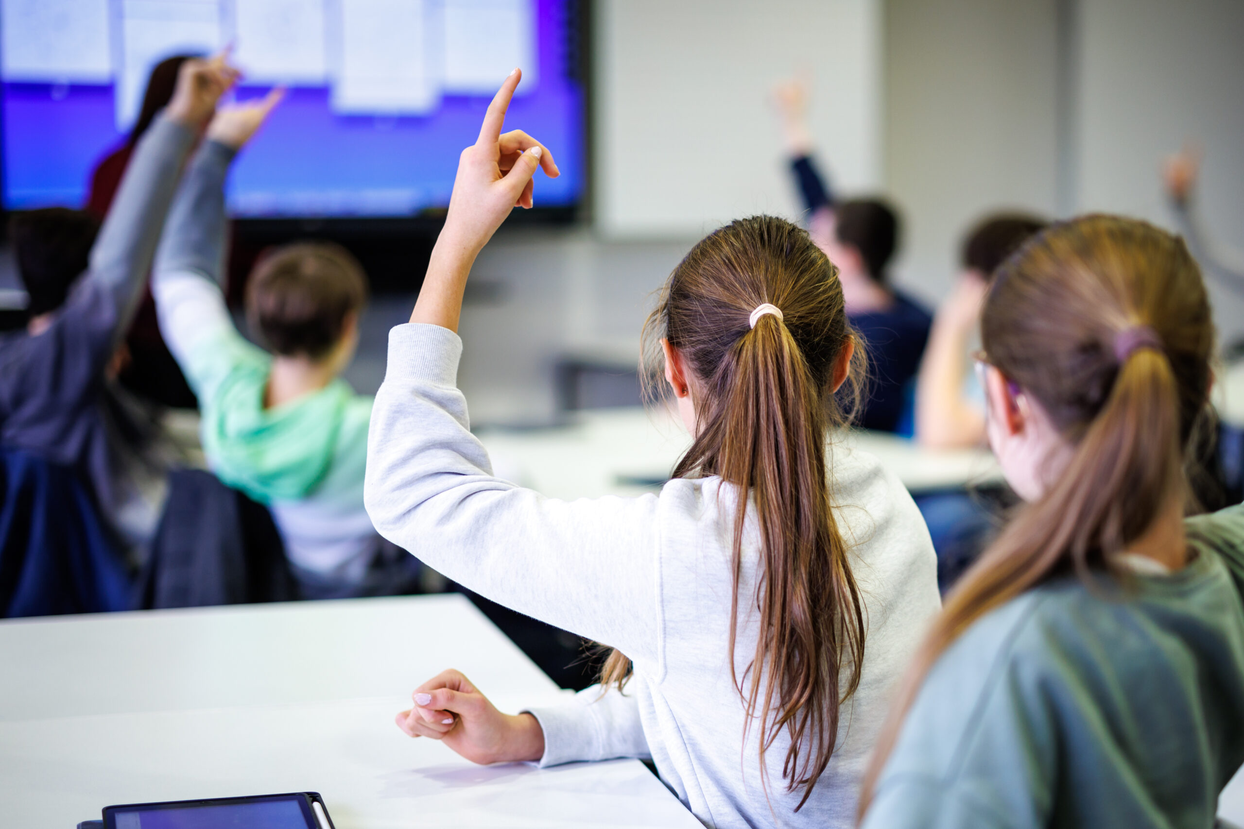 Schüler in einem Klassenzimmer