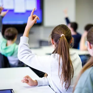 Schüler in einem Klassenzimmer