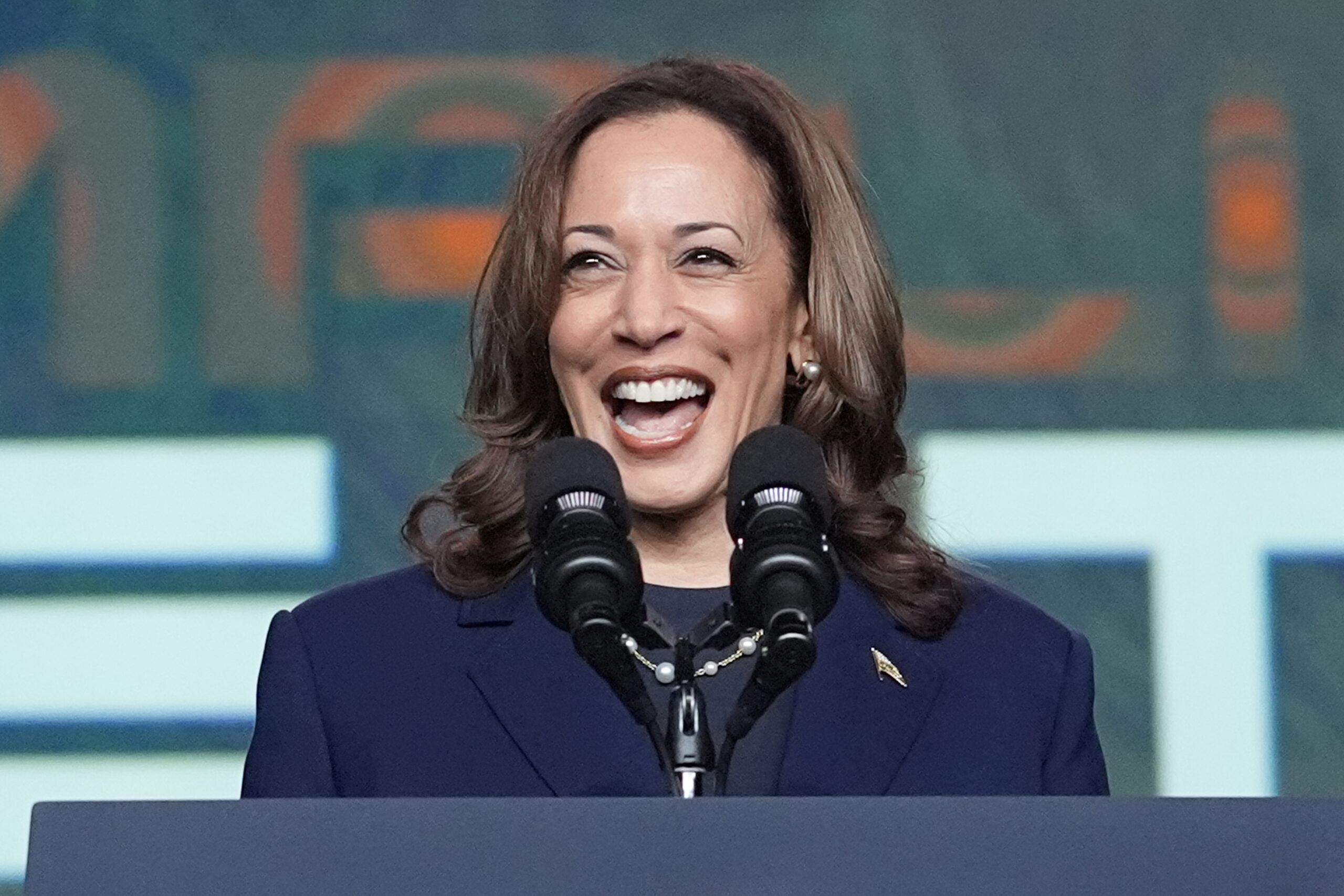 Kamala Harris hat sich in einer Online-Abstimmung die Position als Präsidentschaftskandidatin der Demokratischen Partei gesichert.