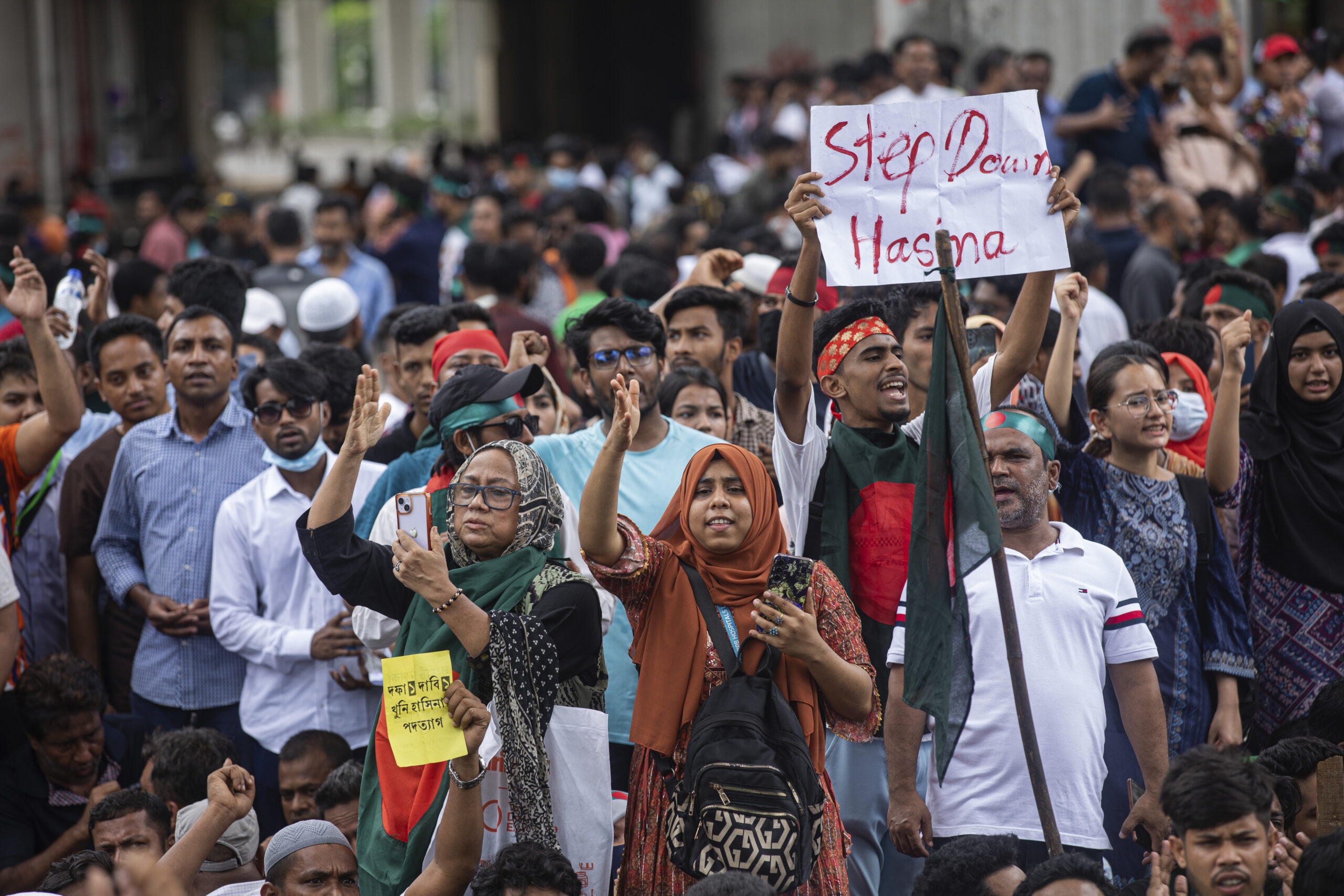 Proteste in Bangladesh gegen Hasina Wade