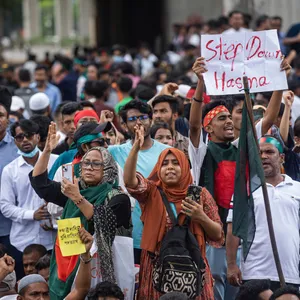 Proteste in Bangladesh gegen Hasina Wade