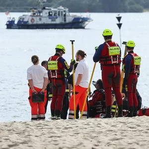 Großaufgebot sucht nach Kind in der Elbe