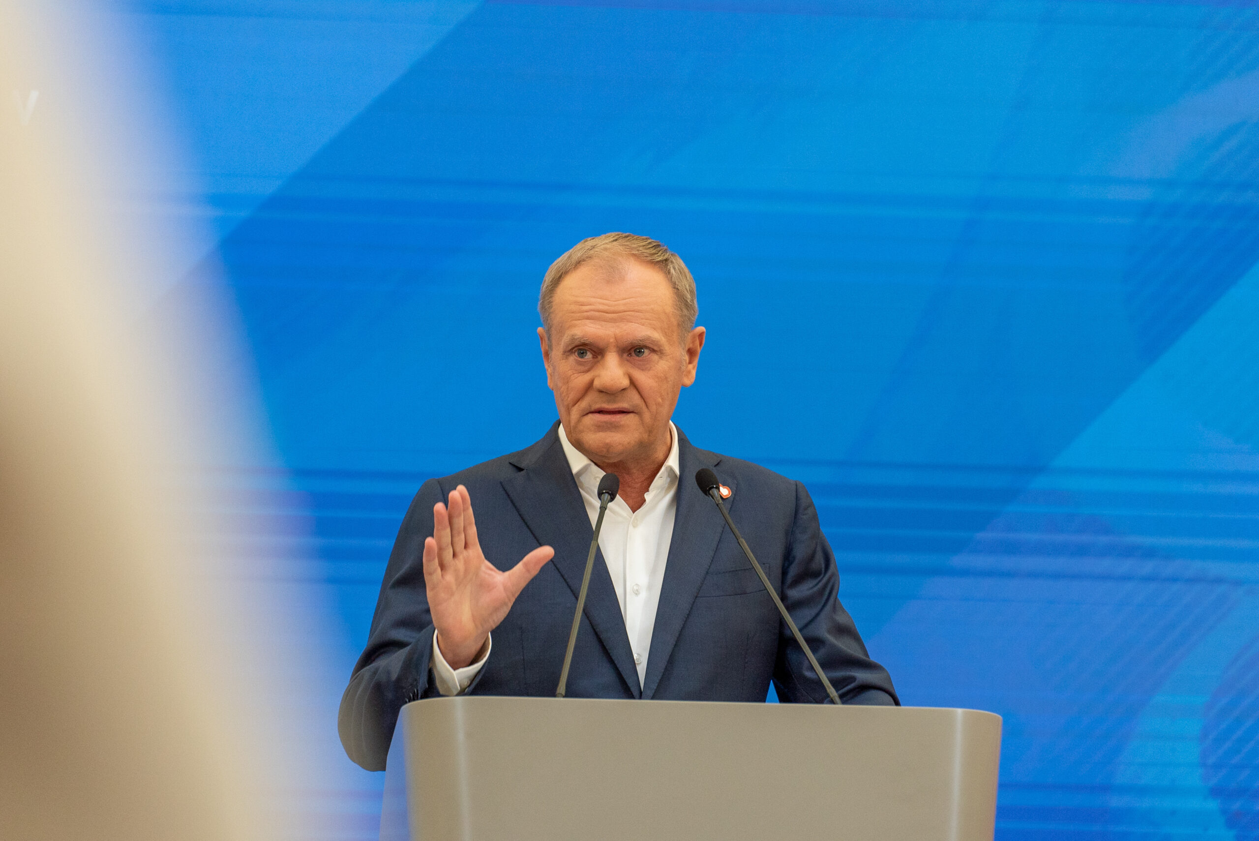 Polens Premierminister Donald Tusk (Archivbild).