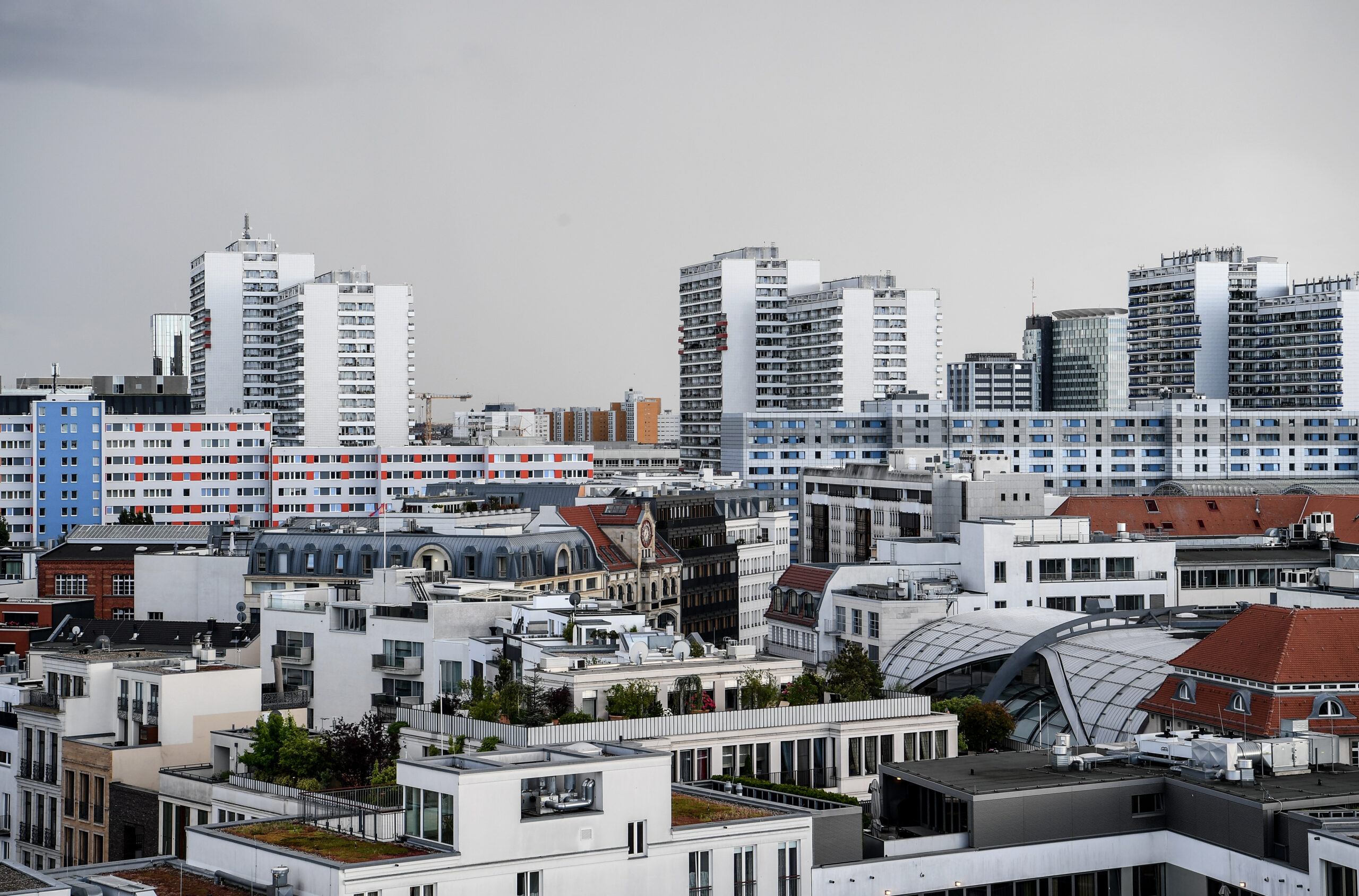 Wohnungen in dem Stadtbezirk Berlin-Mitte.