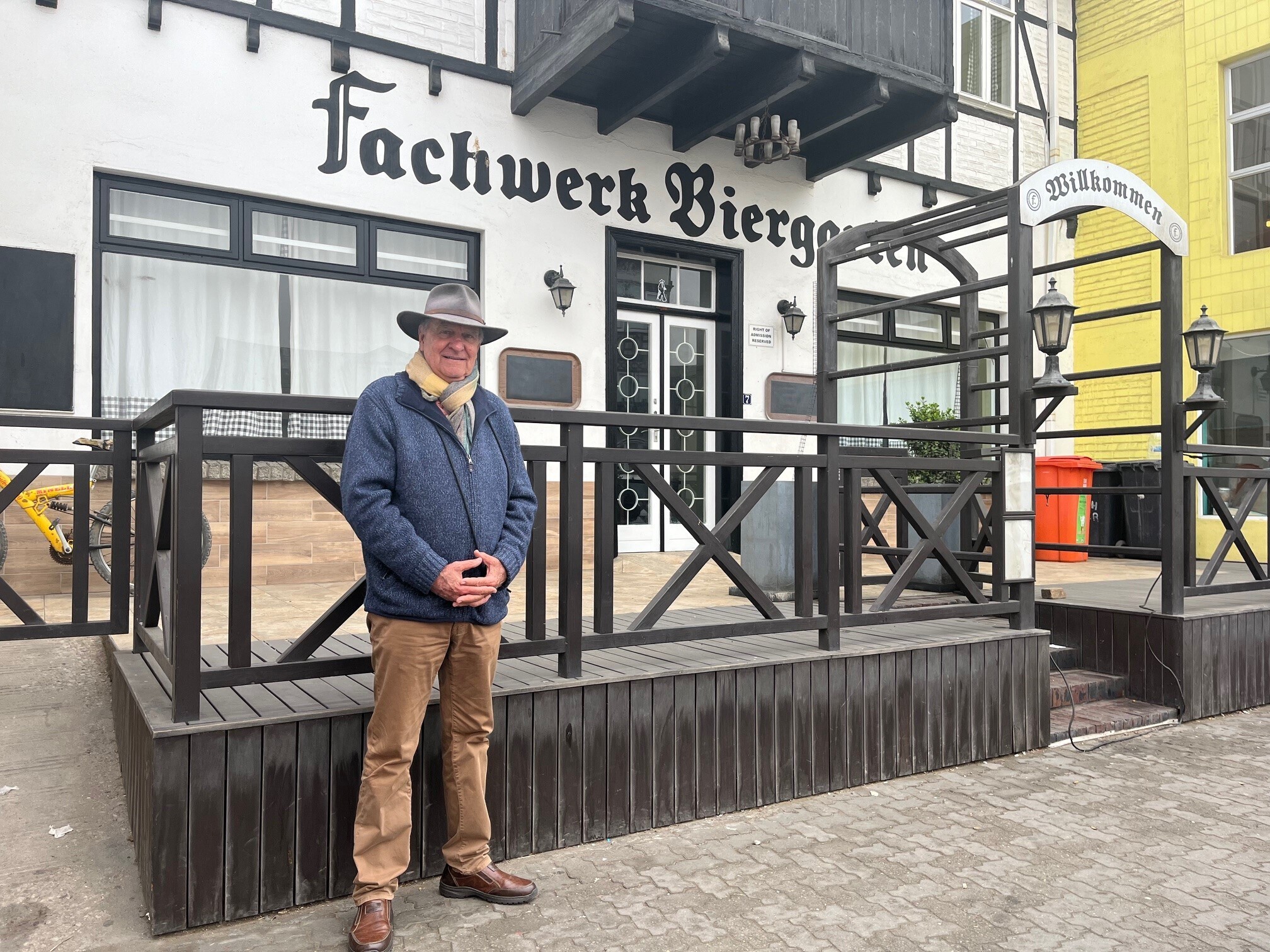 Biergarten in Swakopmund