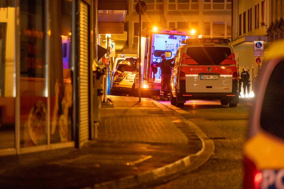 Rettungskräfte und Polizei sind im Einsatz