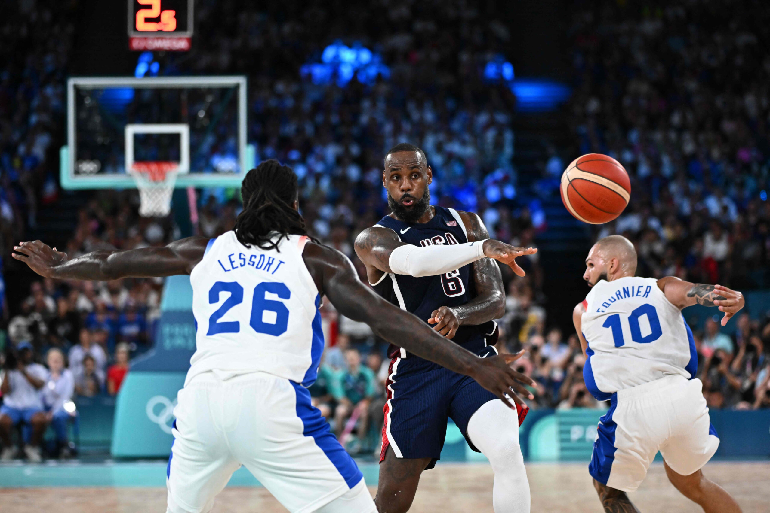 LeBron James im Finale gegen Frankreich