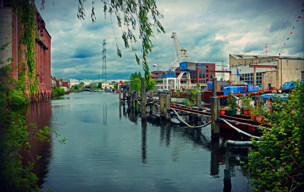 The Hamburg Inner Harbour