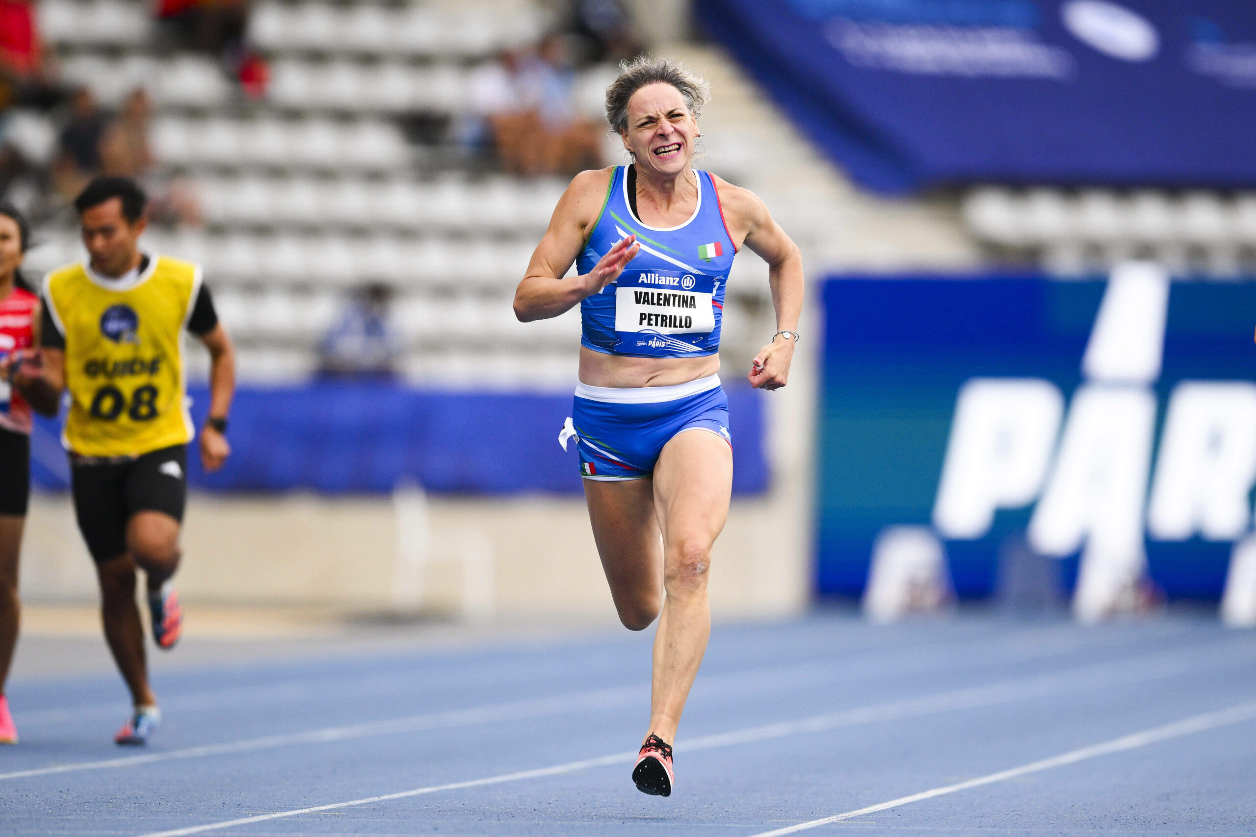 Para-Leichtathletin Valentina Petrillo aus Italien