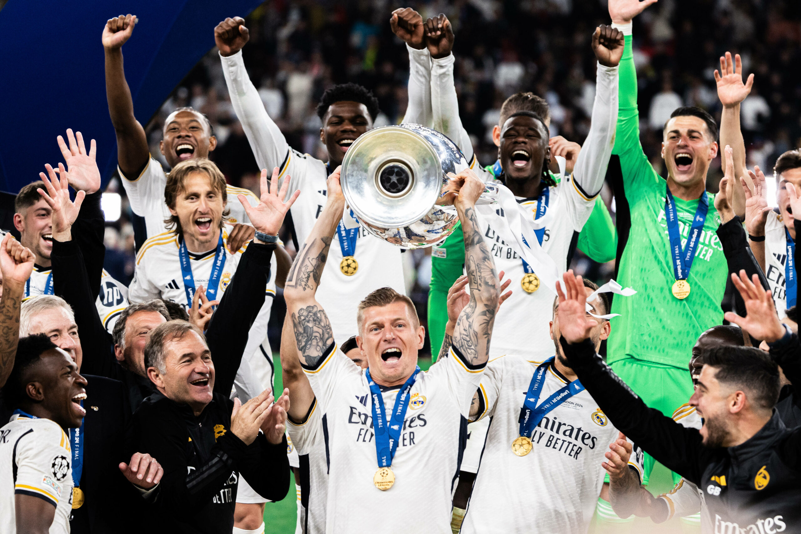 Real Madrid feiert Champions-League-Gewinn