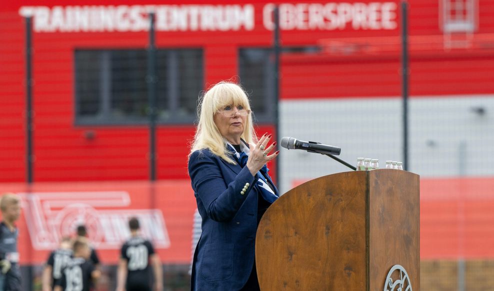 Berlins Innen- und Sportsenatorin Iris Spranger