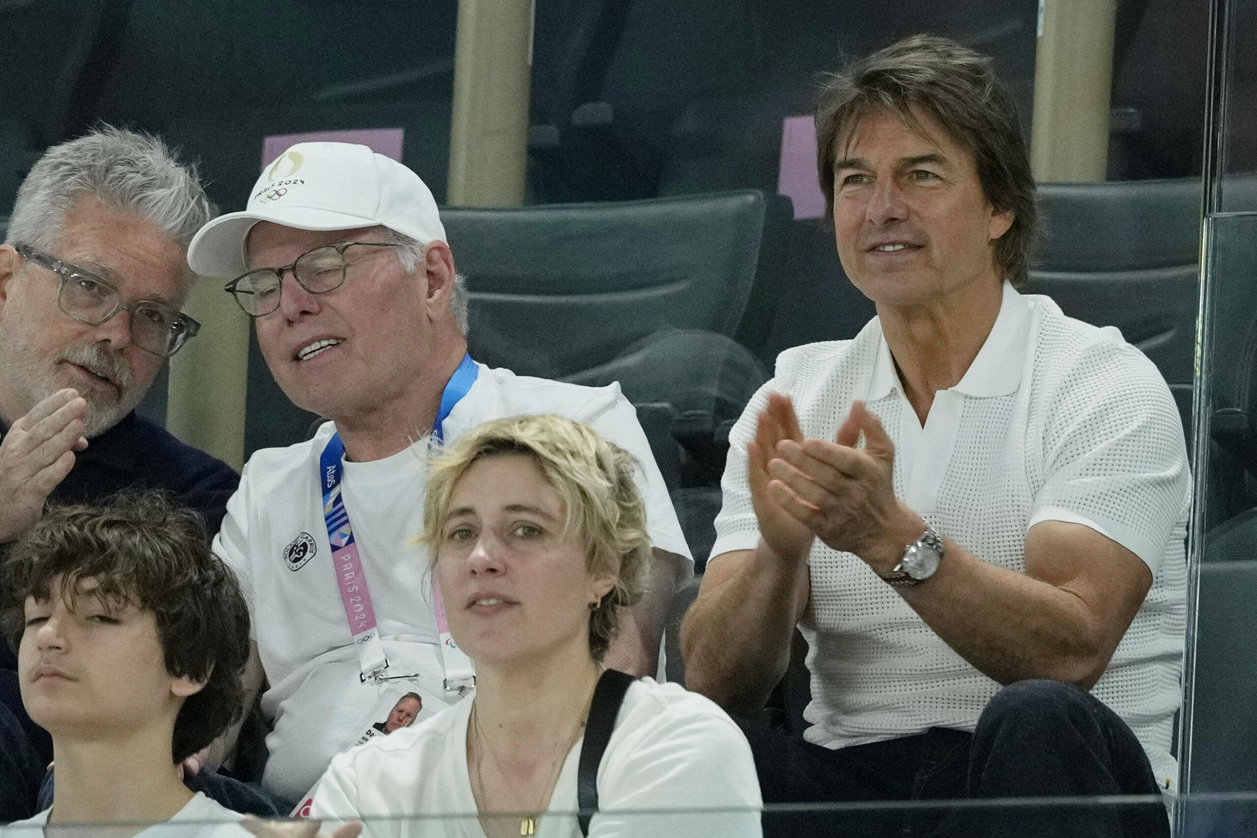 Tom Cruise als Zuschauer bei den Olympischen Spielen