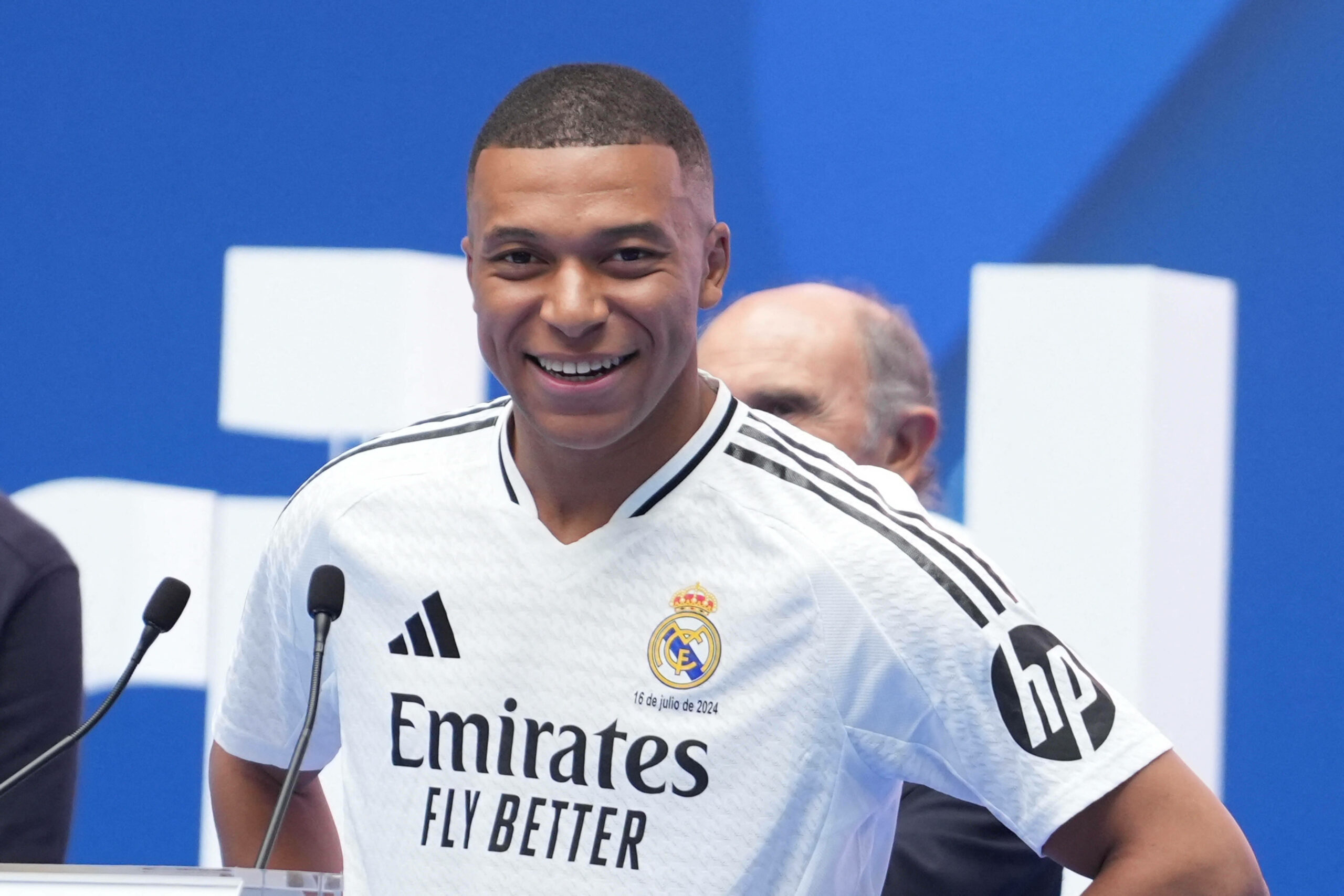 Kylian Mbappé im Real-Trikot