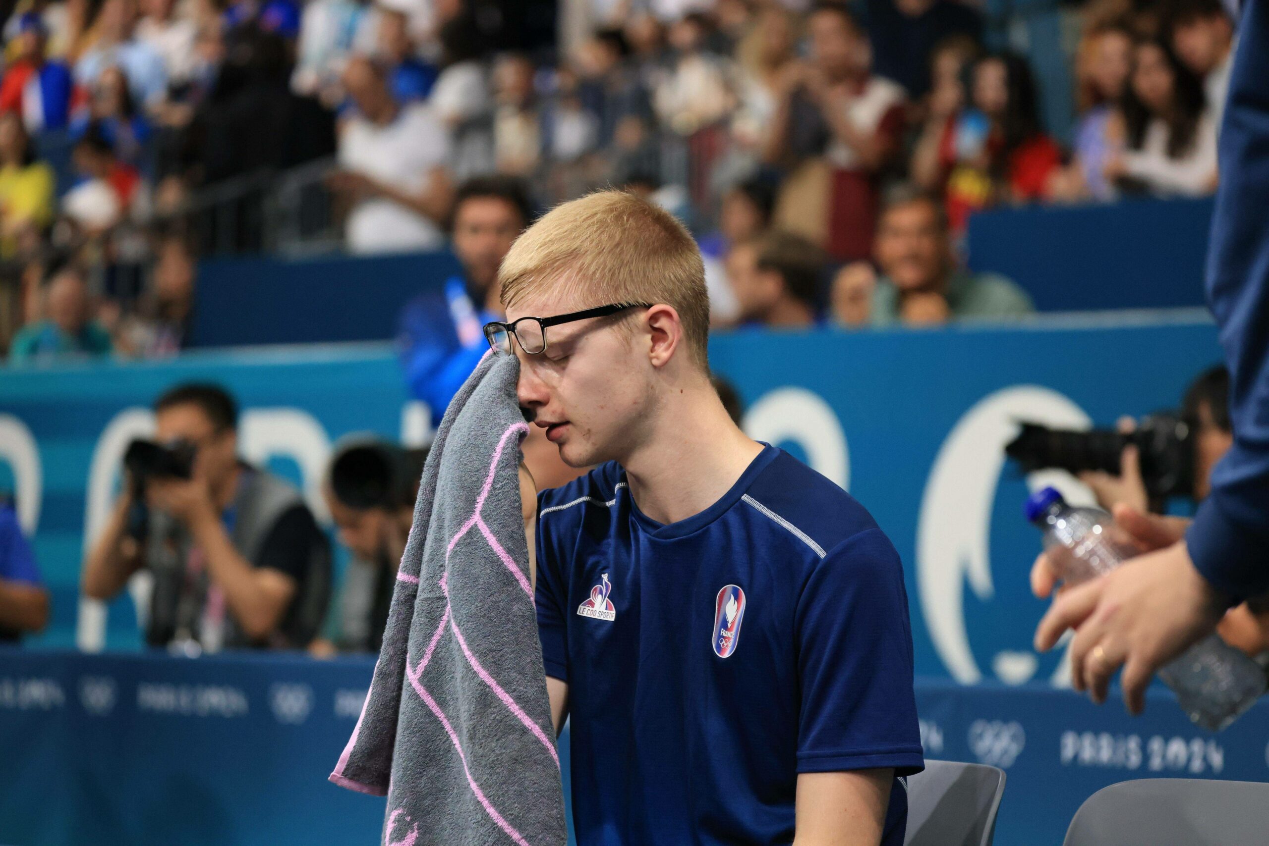 Tischtennis-Talent Felix Lebrun aus Frankreich