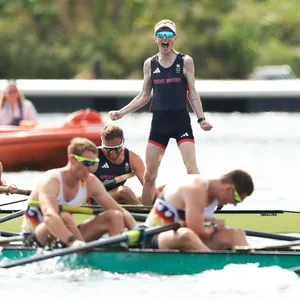 Großbritannien jubelt über den Sieg im Ruder-Achter, Deutschland ist geschlagen