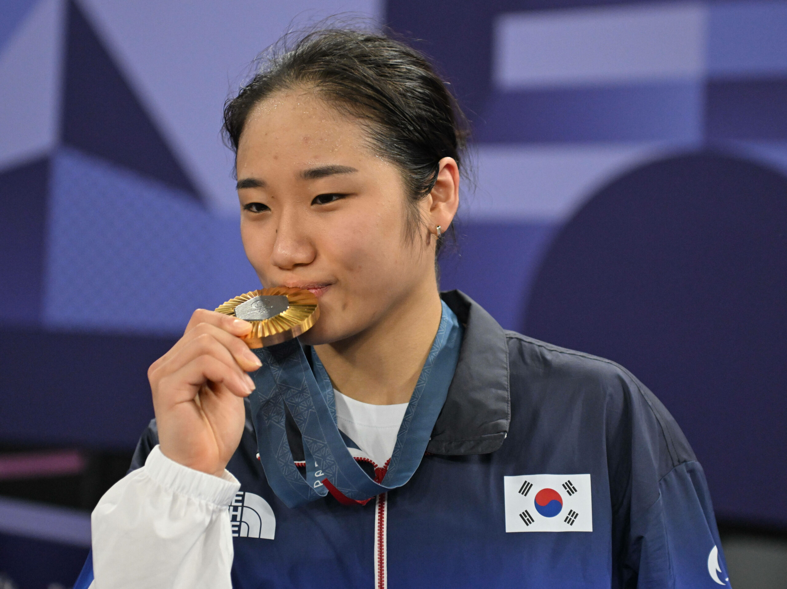 Badmintonspielerin An Se Young aus Südkorea