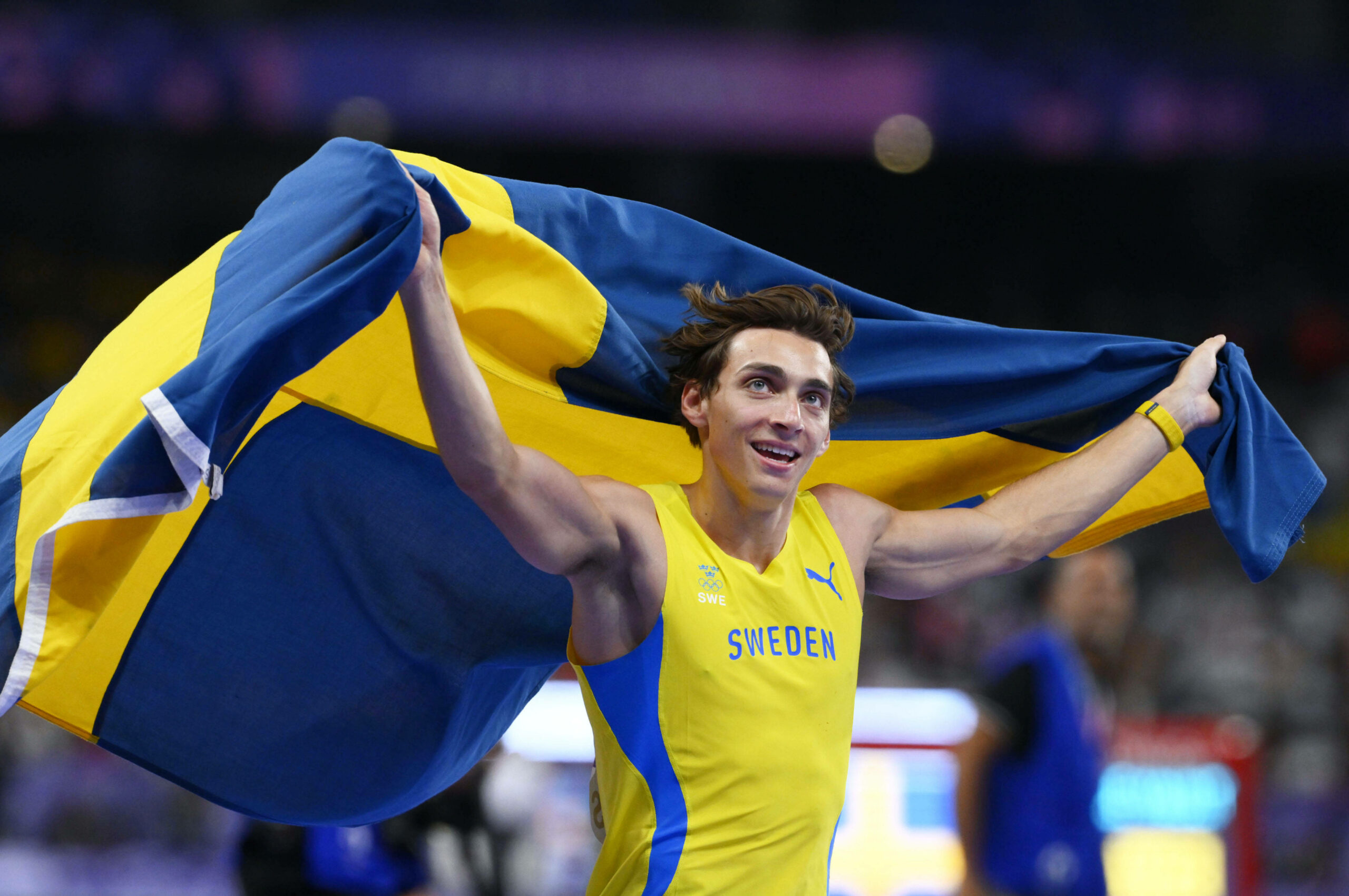 Armand Duplantis bei den Olympischen Spielen