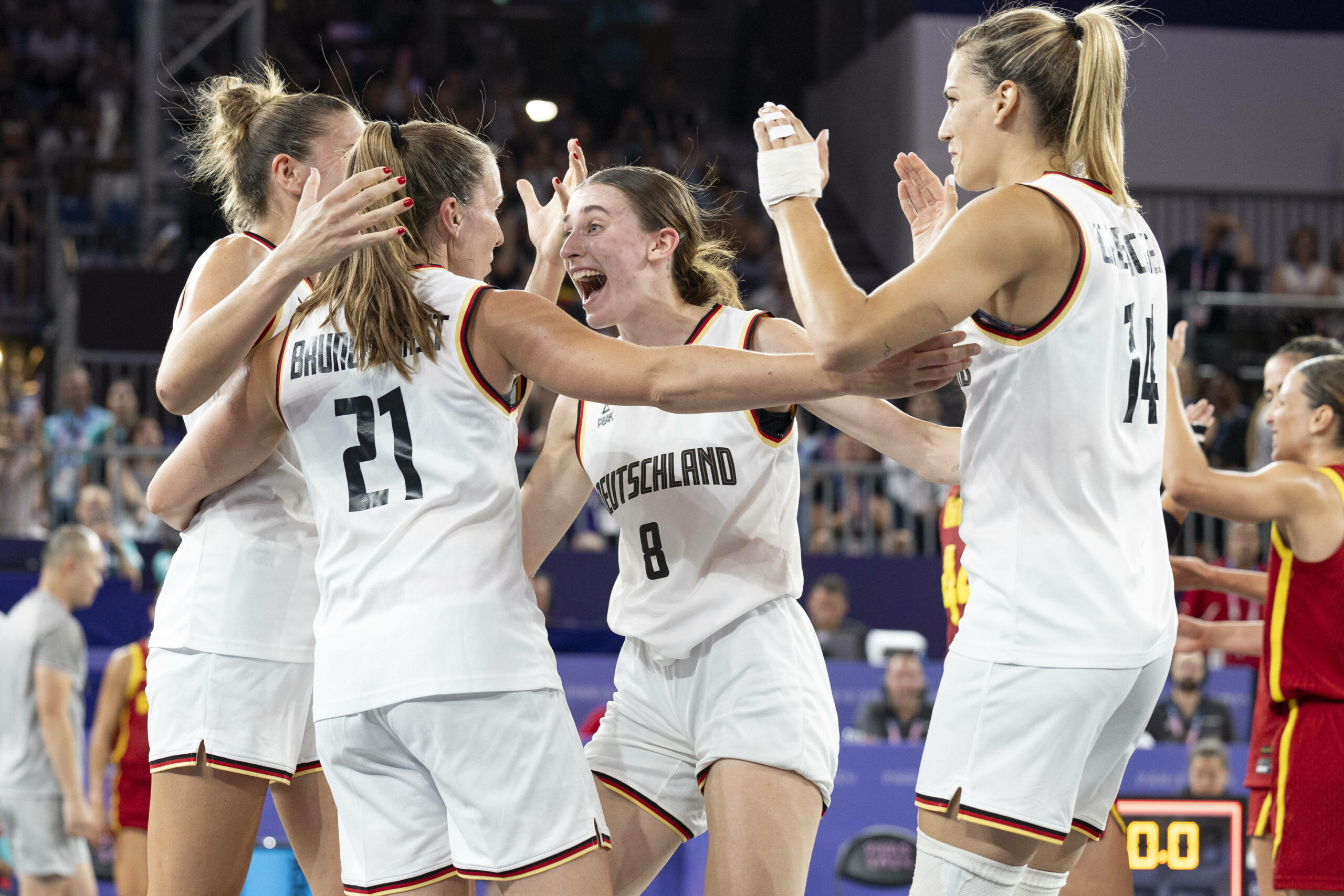 Svenja Brunckhorst, Sonja Greinacher, Elisa Mevius und Marie Reichert